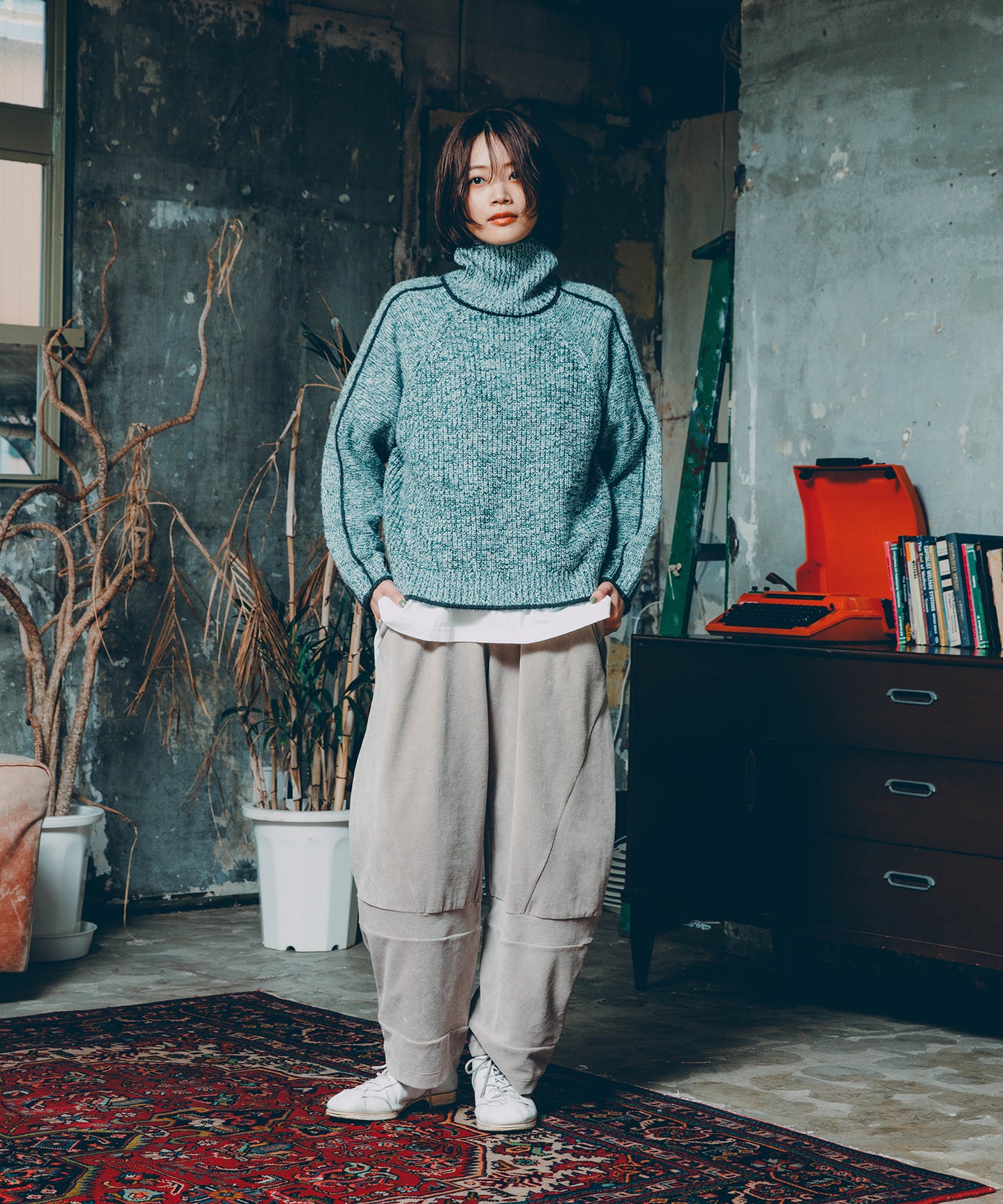 Pattern Switch Cozy Pants