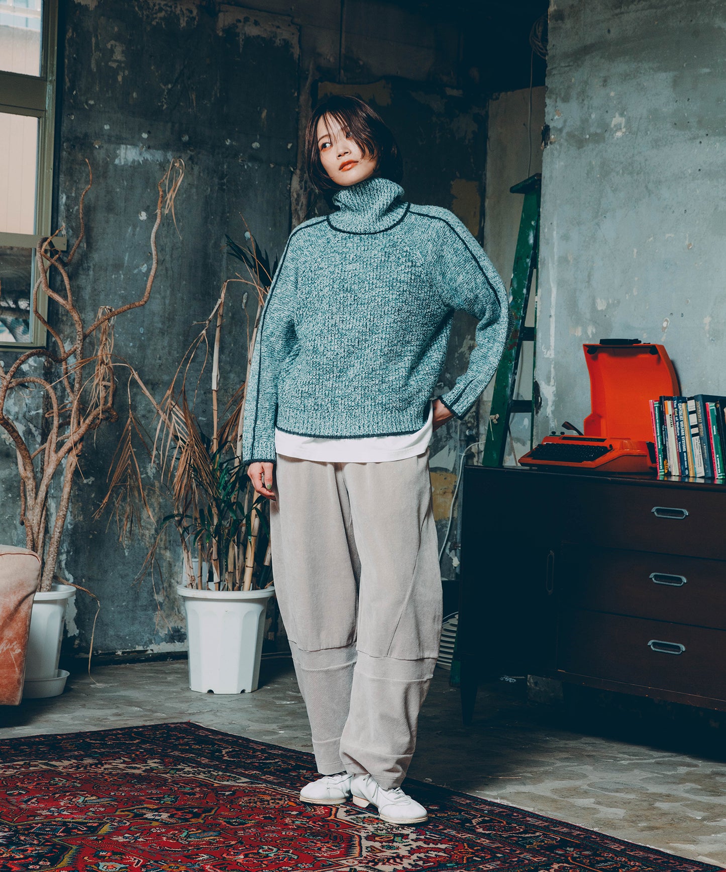 Pattern Switch Cozy Pants