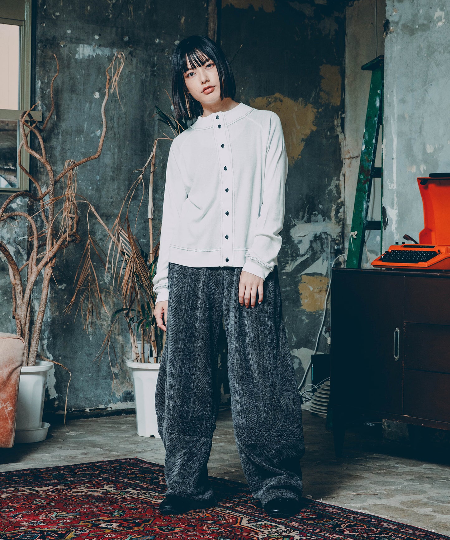 Pattern Switch Cozy Pants