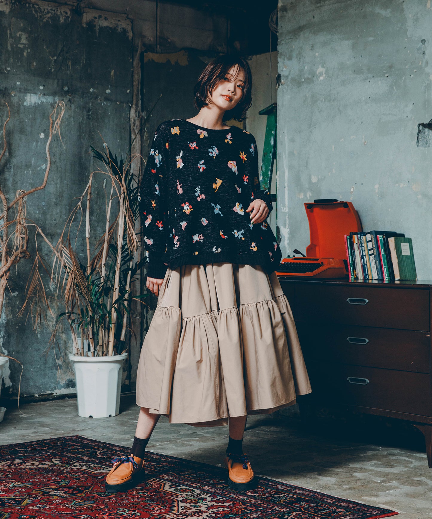 GATHER SKIRT