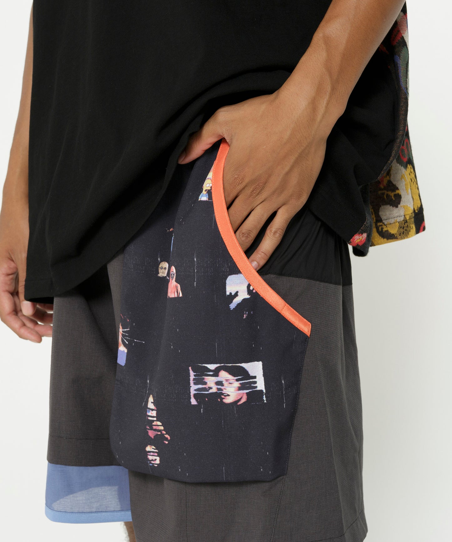 MELTING MIX SHORT PANTS