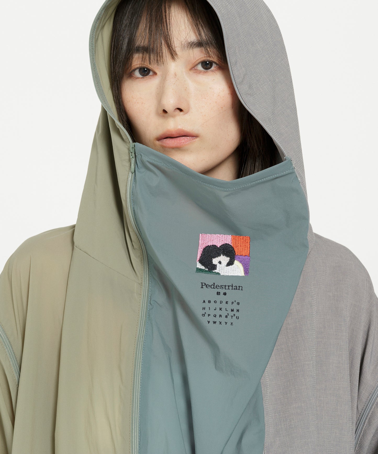 MELTING COLOR 3WAY HOODIE JACKET