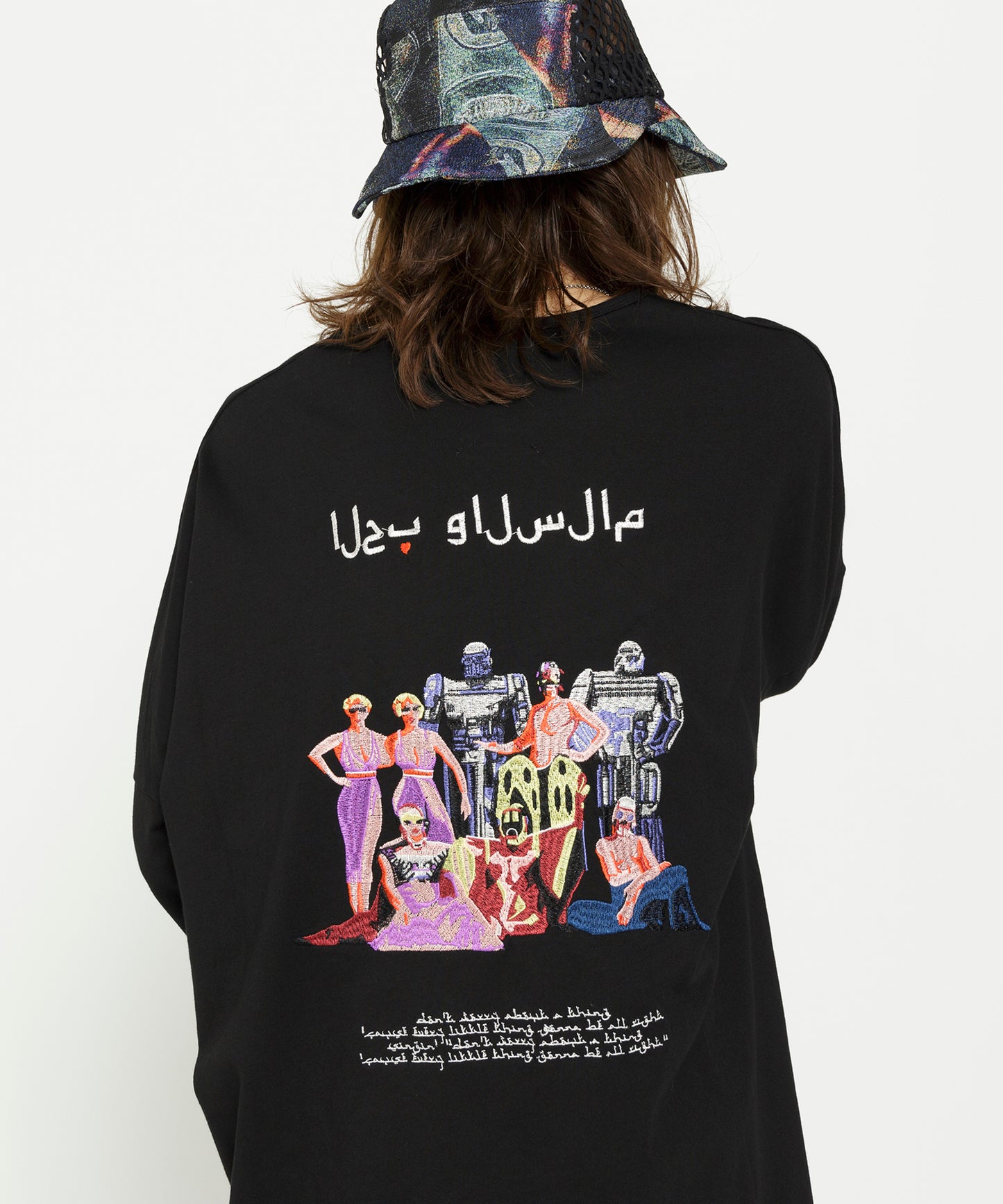 TRIBE EMBROI BIG TEE