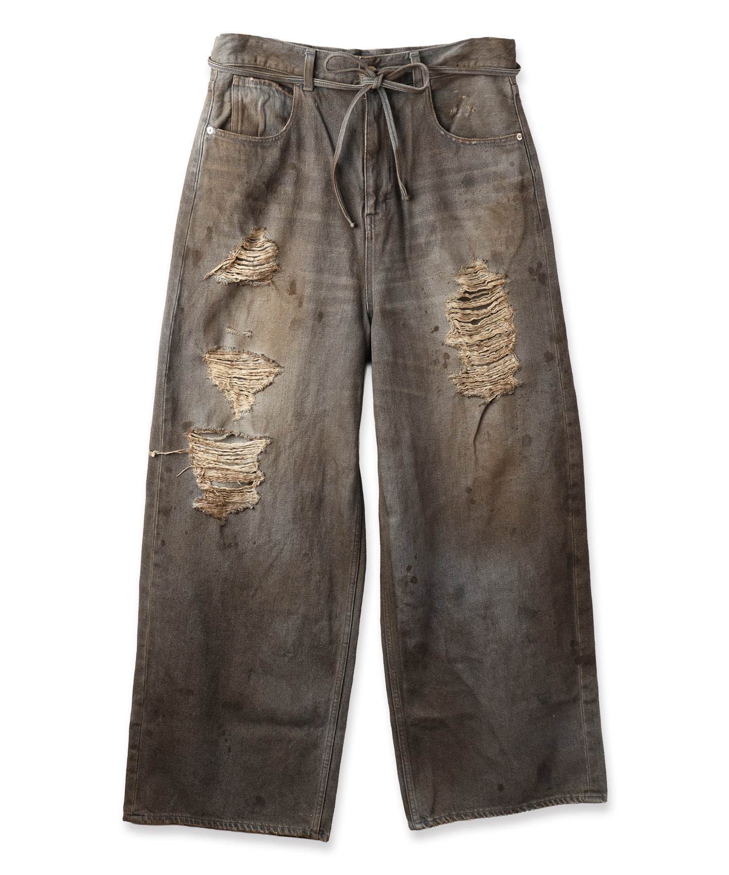 90s W&LT 再構築 Crash Denim Pants CRASH DENIM PANTS – ANLIO（アンリオ）