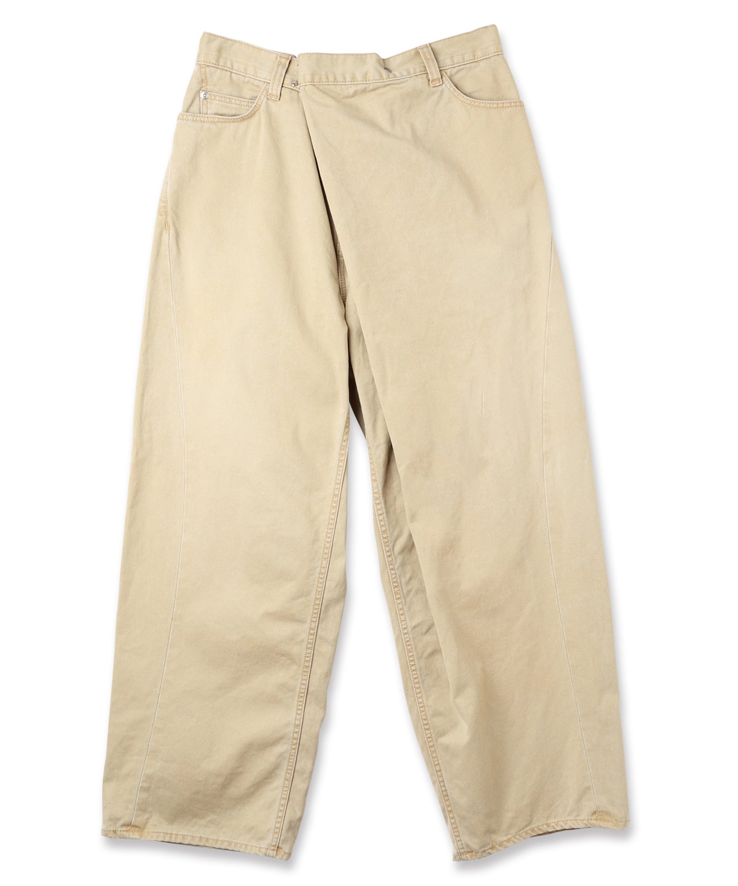 OVER RAP CHINO PANTS