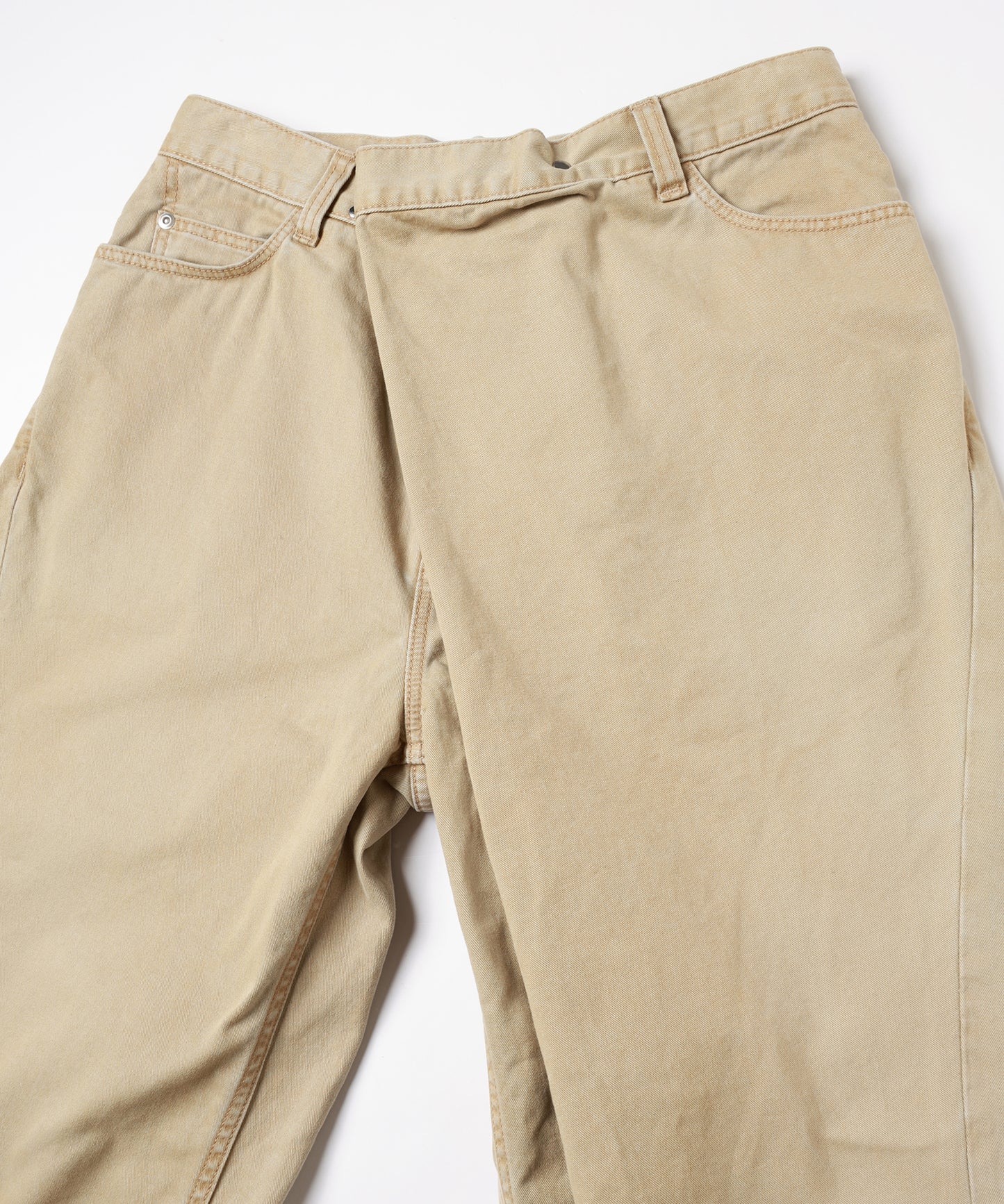OVER RAP CHINO PANTS