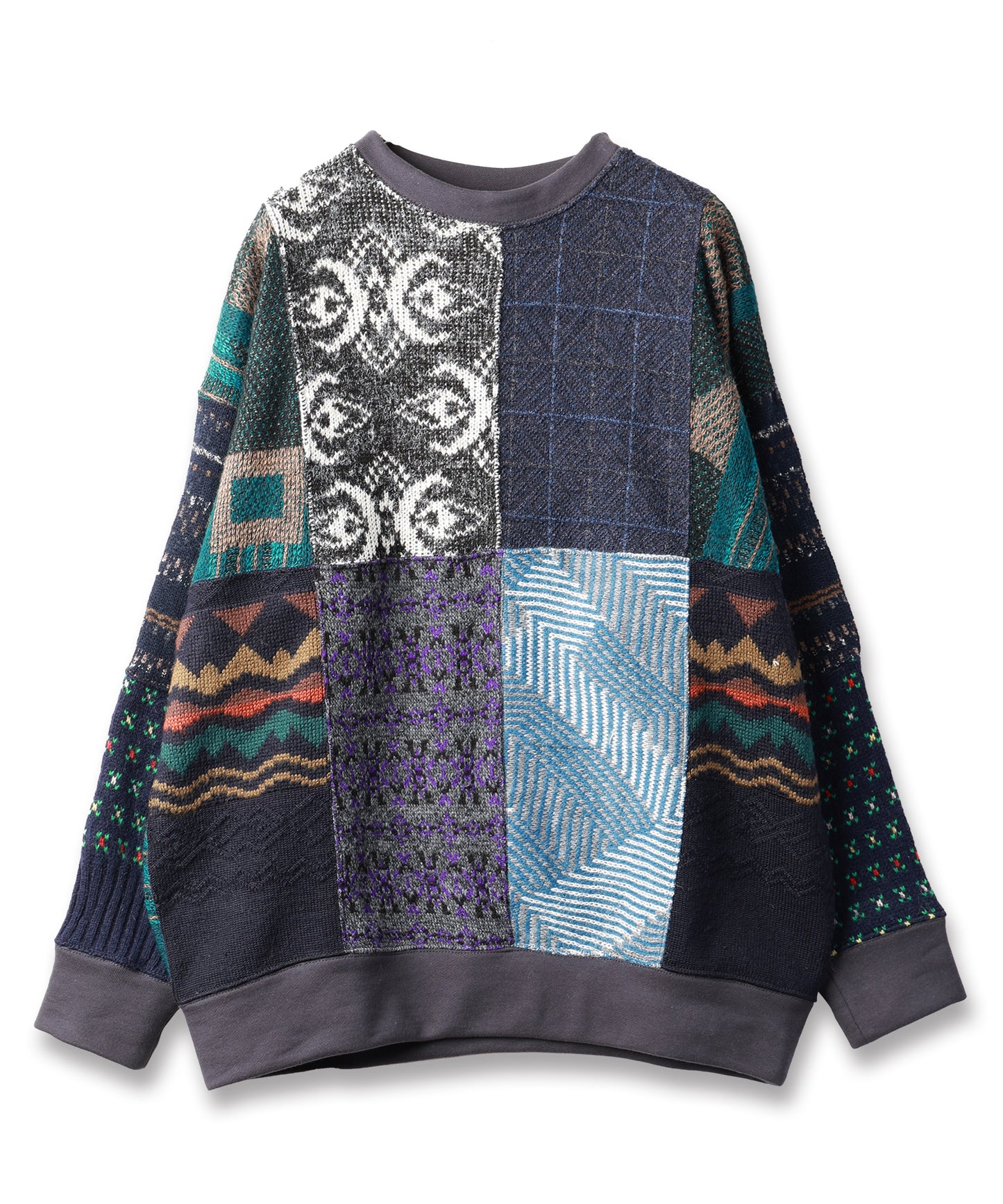 SWITCHING KNIT P/O (UNISEX SIZE)