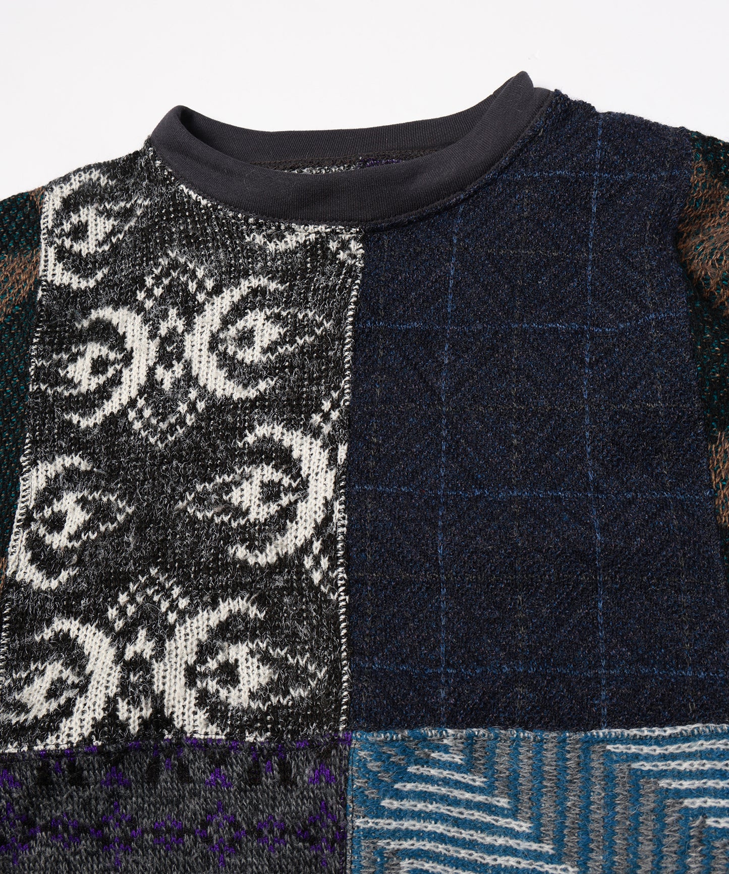 SWITCHING KNIT P/O (UNISEX SIZE)