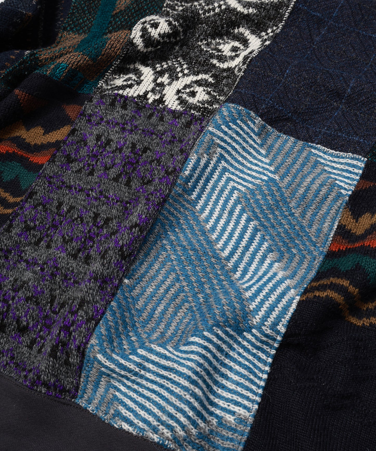 SWITCHING KNIT P/O (UNISEX SIZE)