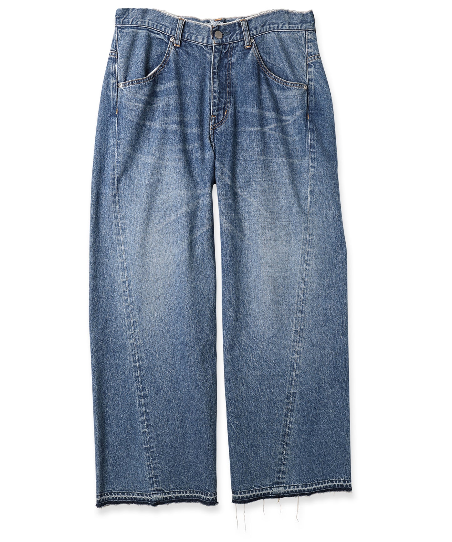 USED 3D BAGGY DENIM