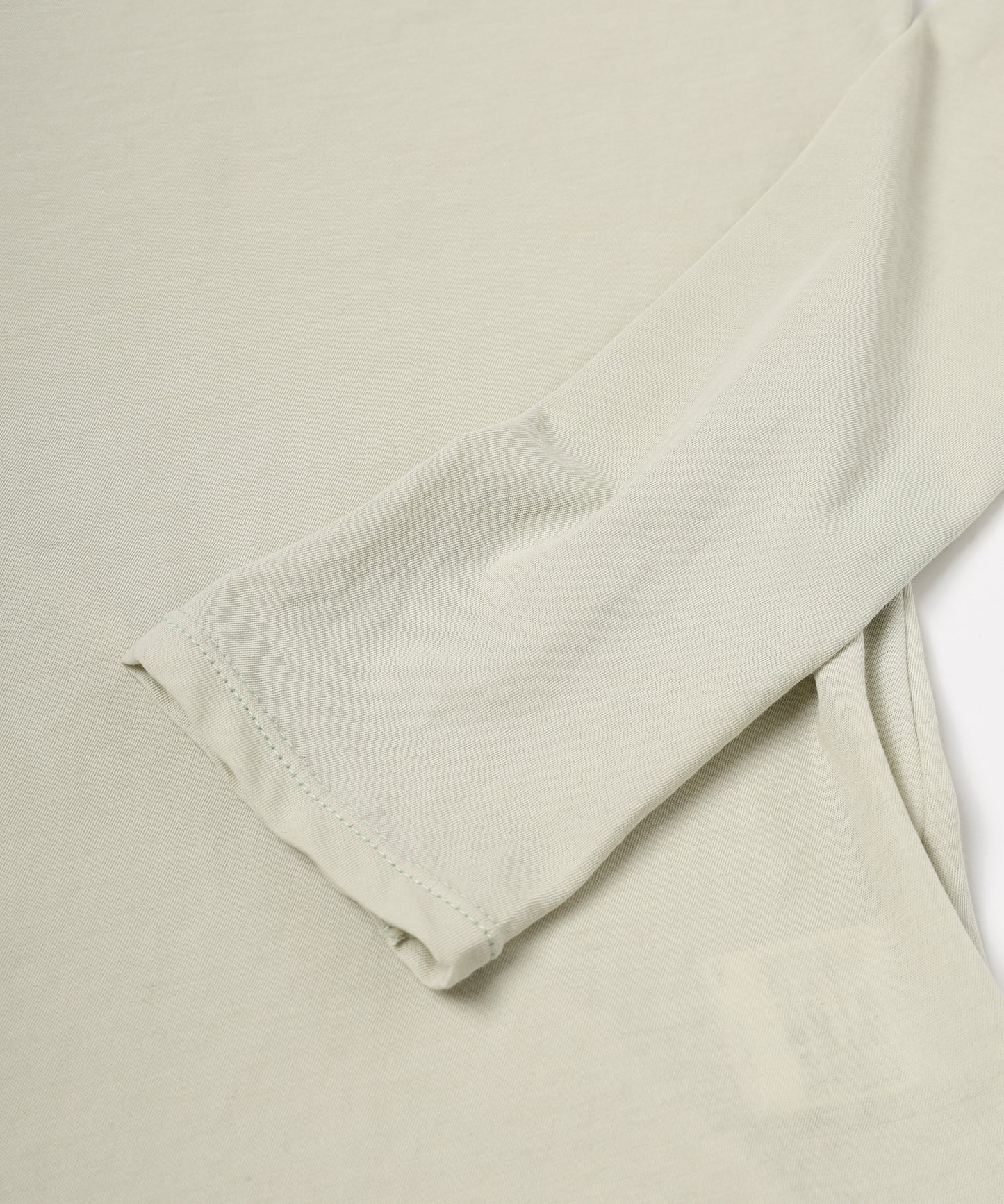 high twist jersey r-neck top