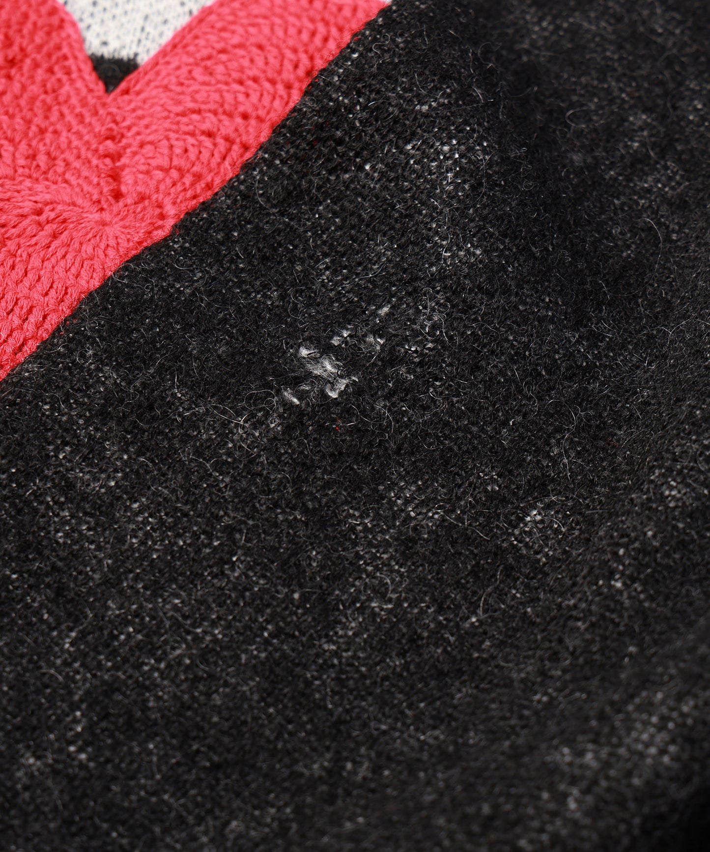 MOHAIR HEART&BONE KNIT