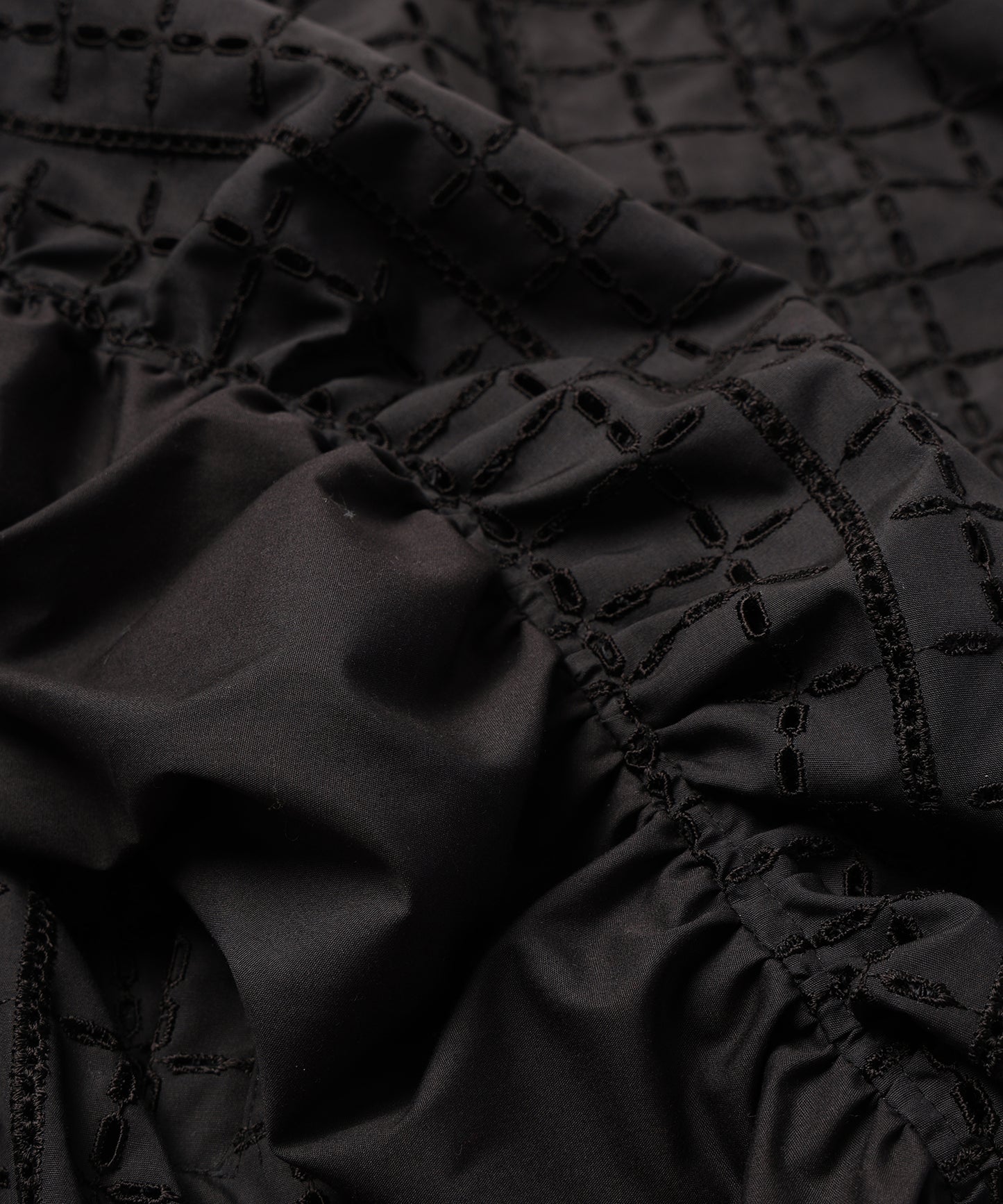 CHECK LACE BLOUSON / チェックレース ブルゾン 【納期8月中旬】