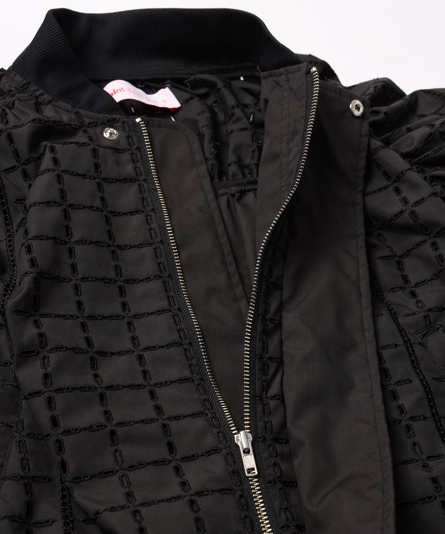 CHECK LACE BLOUSON / チェックレース ブルゾン 【納期8月中旬】