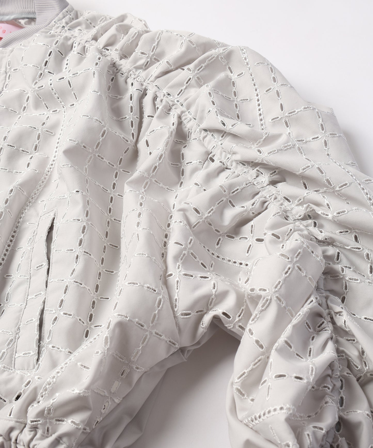 CHECK LACE BLOUSON / チェックレース ブルゾン 【納期8月中旬】
