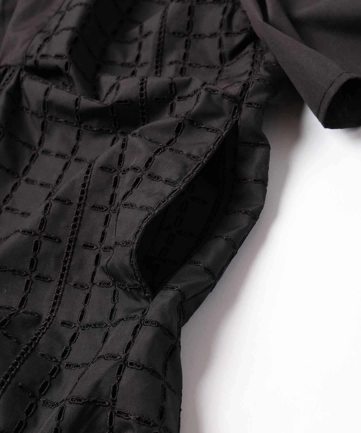CHECK LACE DRESS / チェックレース ドレス 【納期8月中旬】