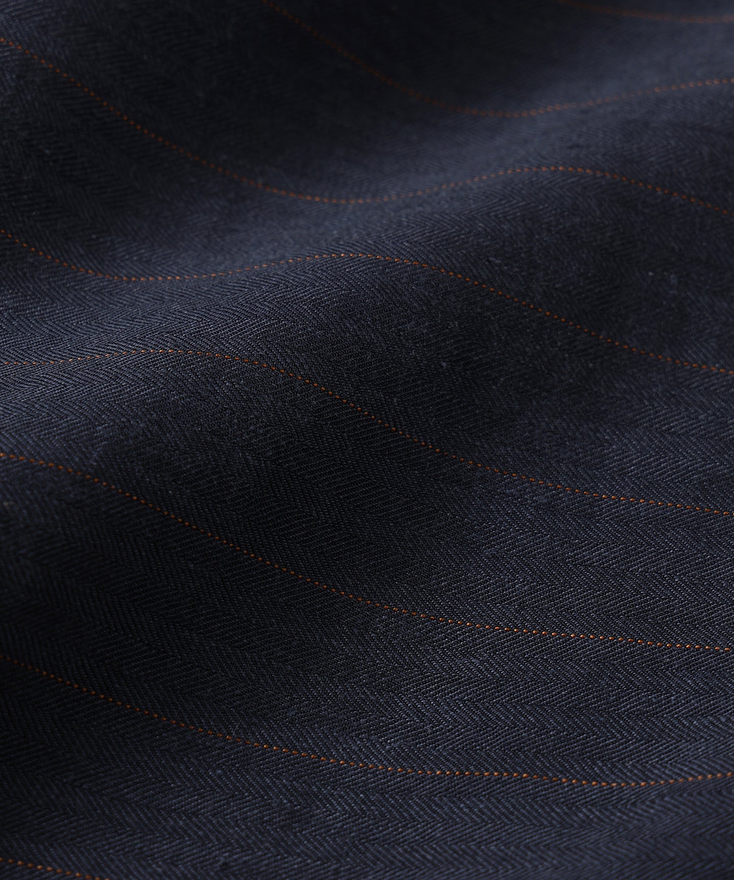 リネンボーダーBigパーカー