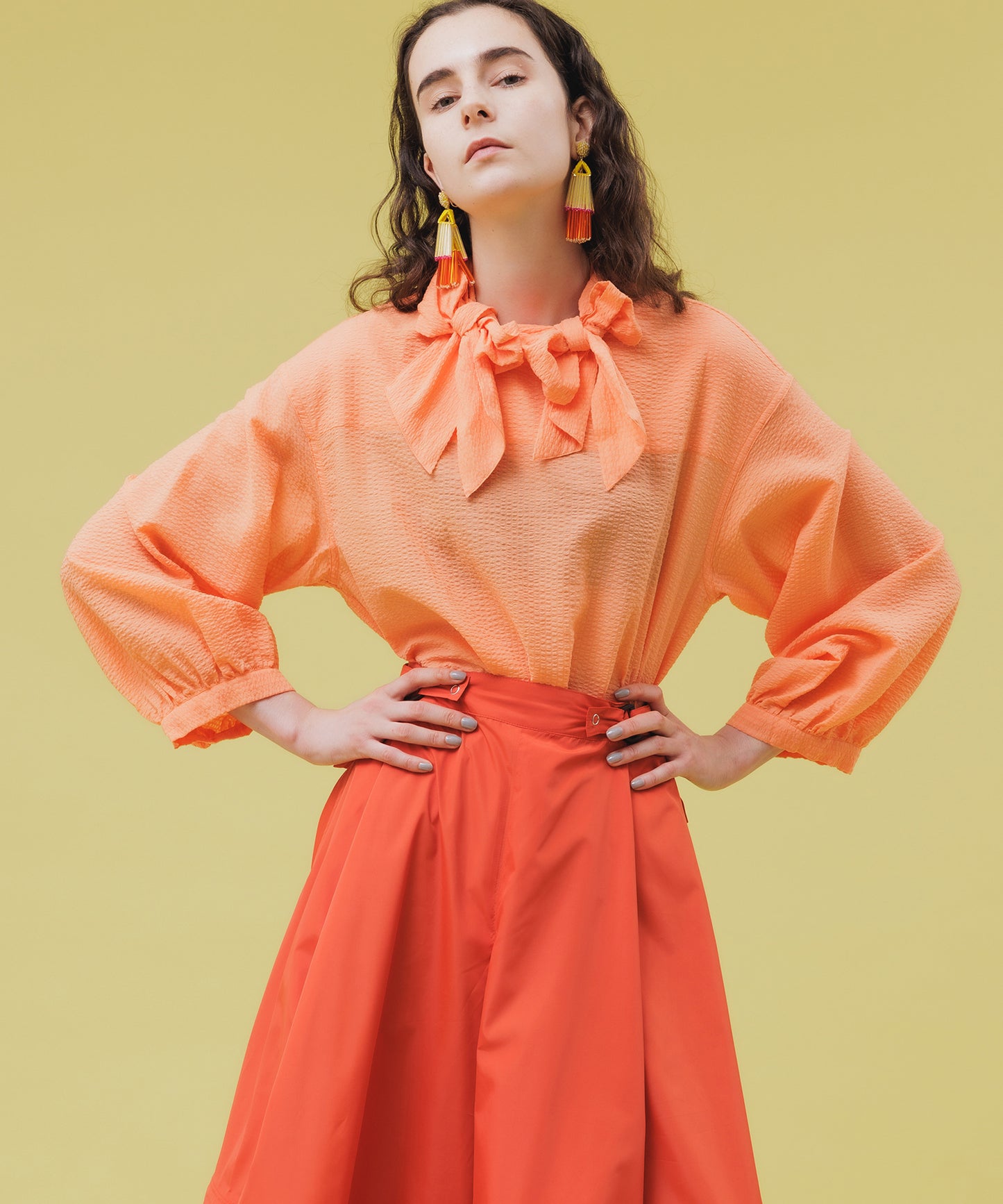 DOUBLE RIBBON SHIRT