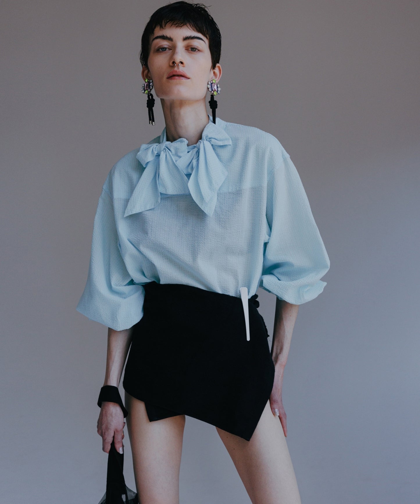 DOUBLE RIBBON SHIRT