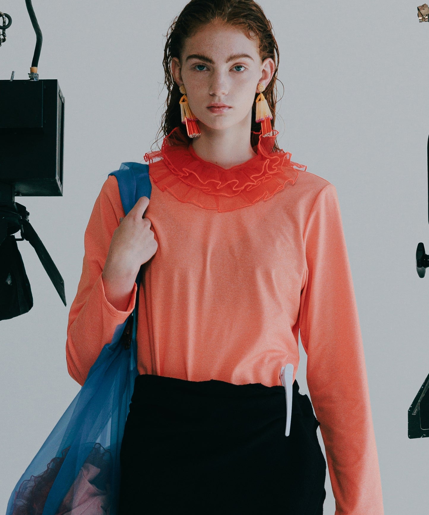 FRILL COLLAR C/S