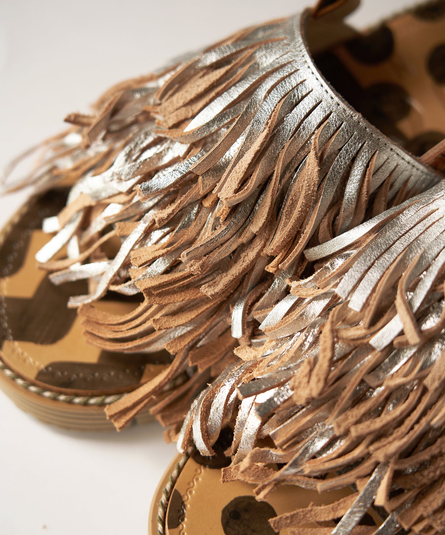 あなたのくせっ毛サンダル_Beige×Beige sole