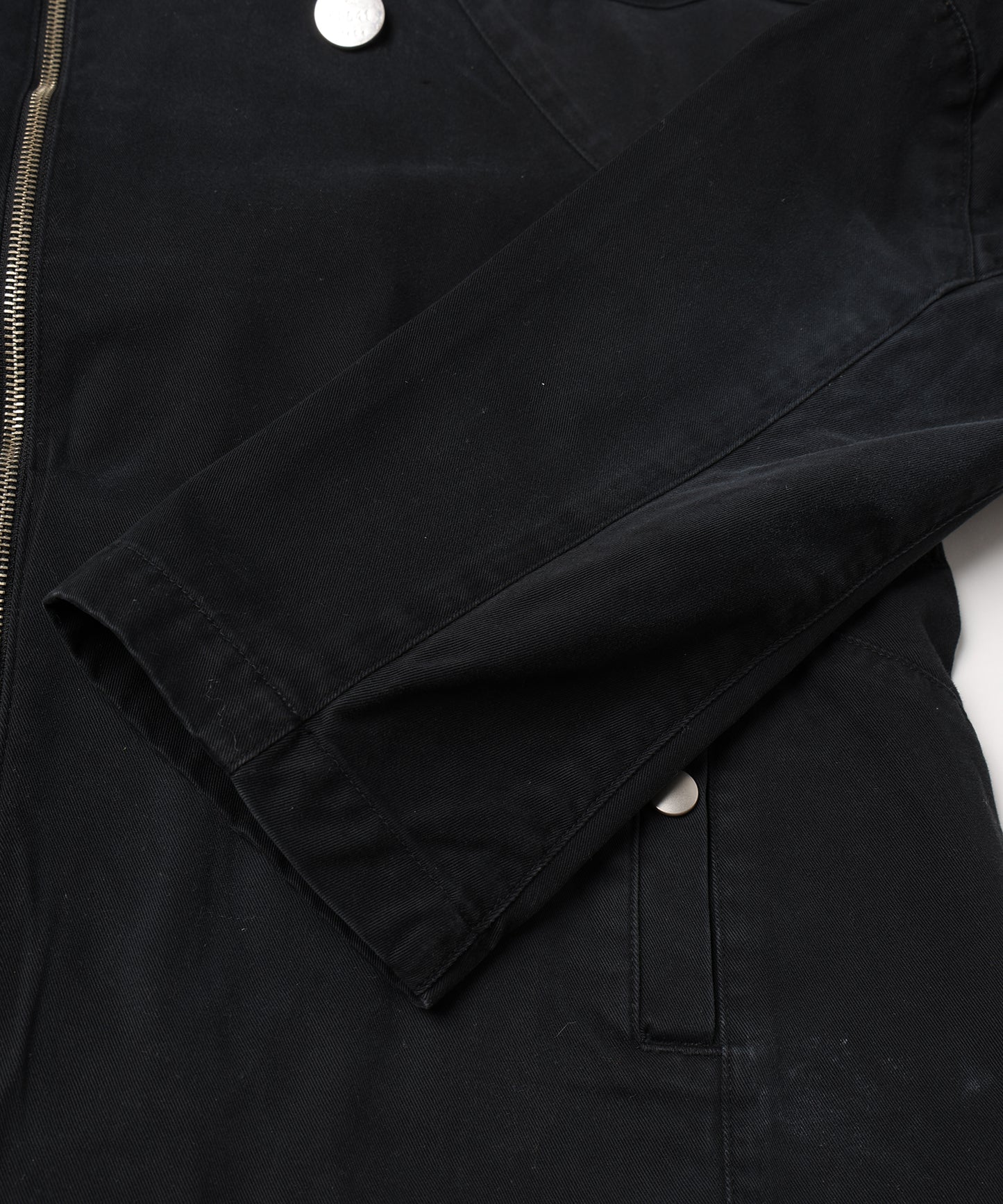 DRAPING CHINO ZIPJACKET