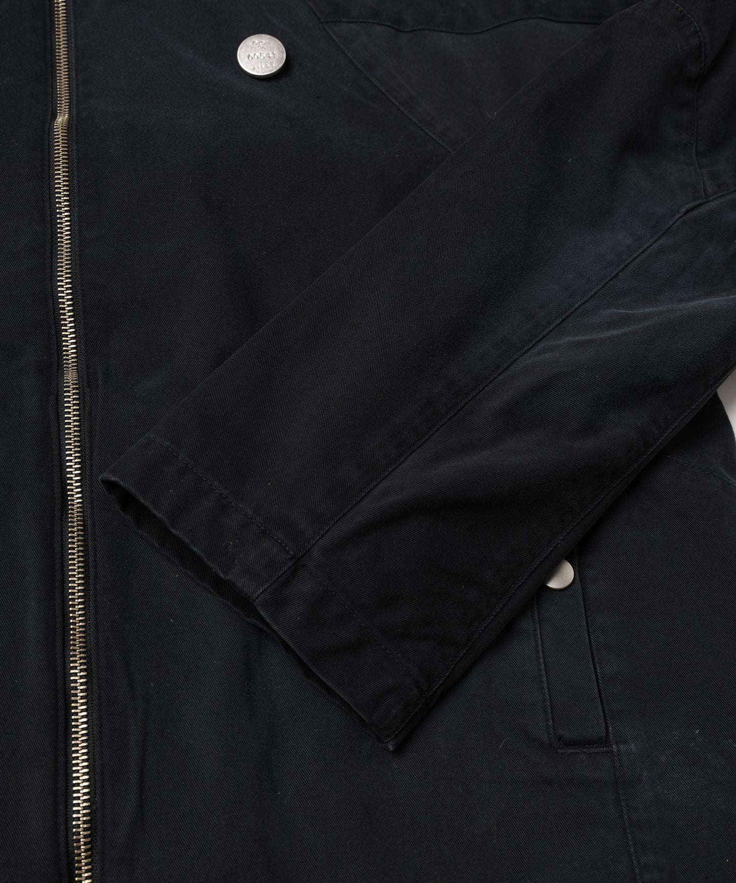 DRAPING CHINO ZIPJACKET