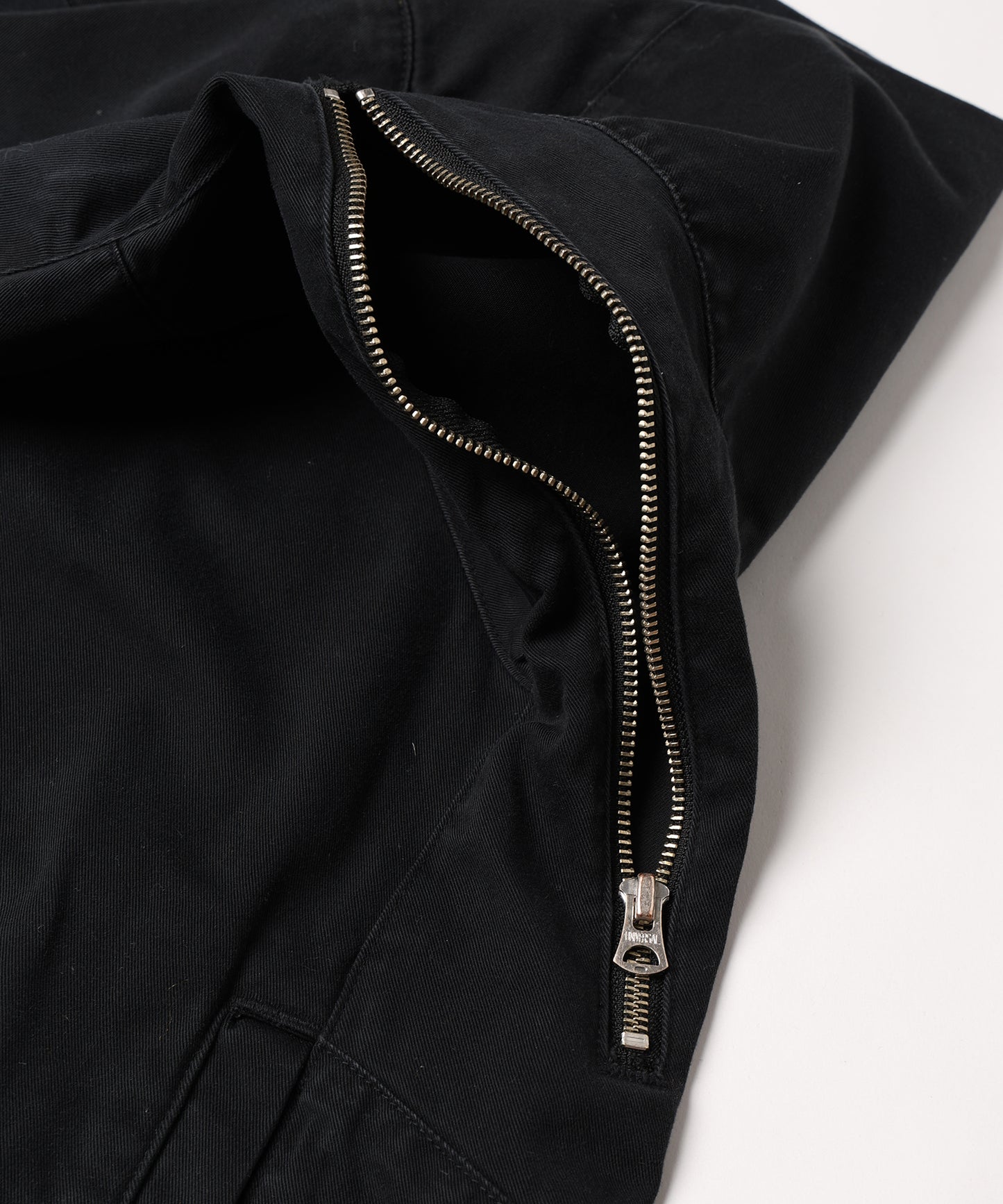 DRAPING CHINO ZIPJACKET
