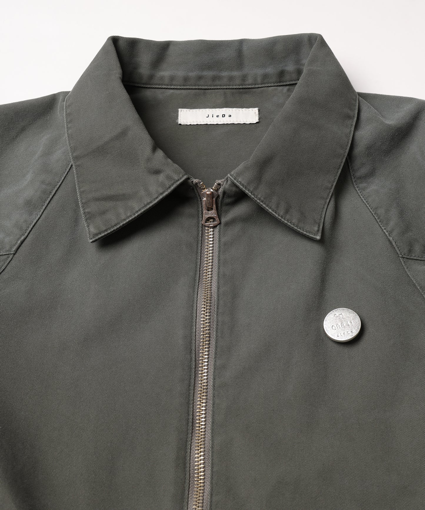 DRAPING CHINO ZIPJACKET