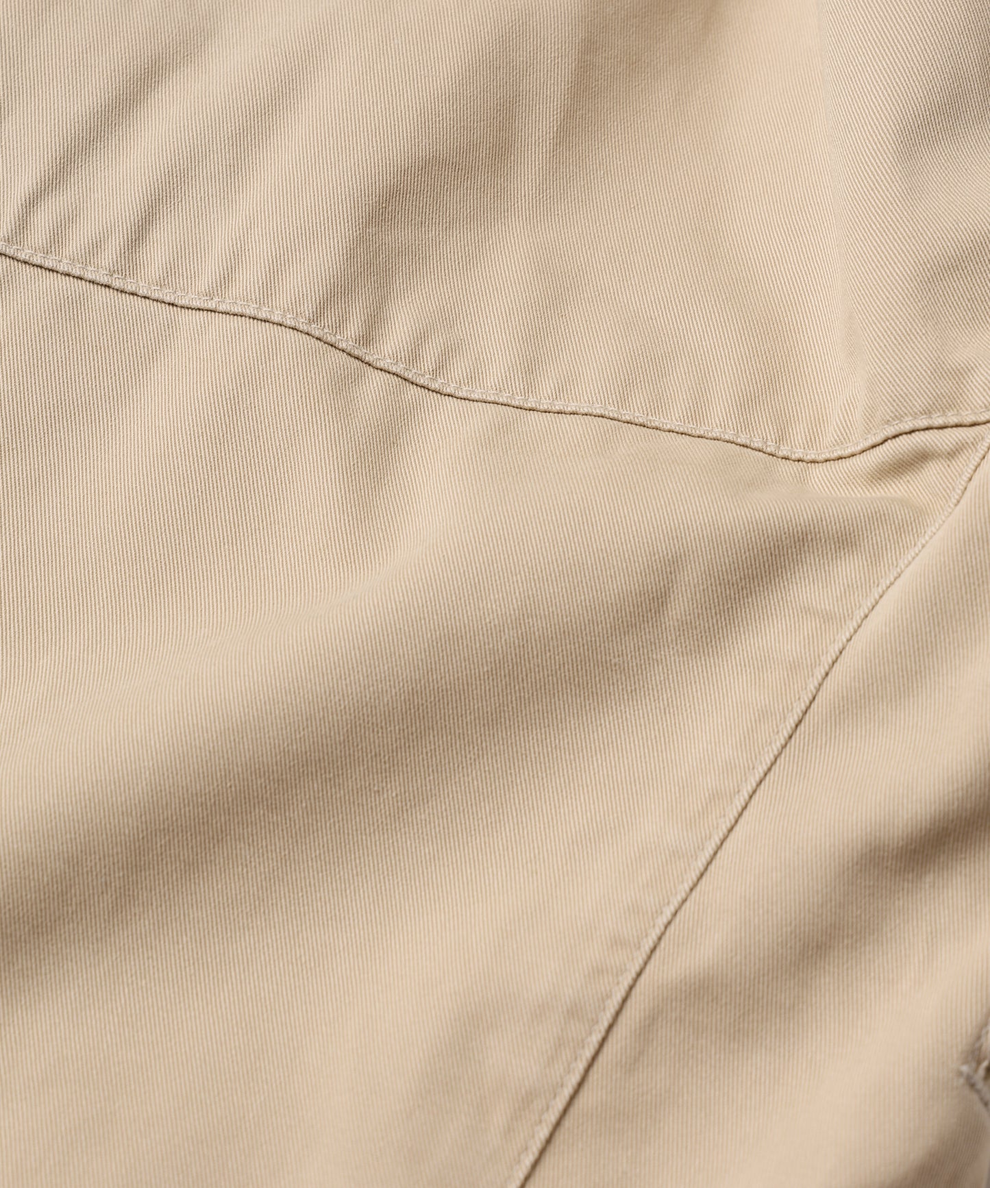 DRAPING CHINO ZIPJACKET