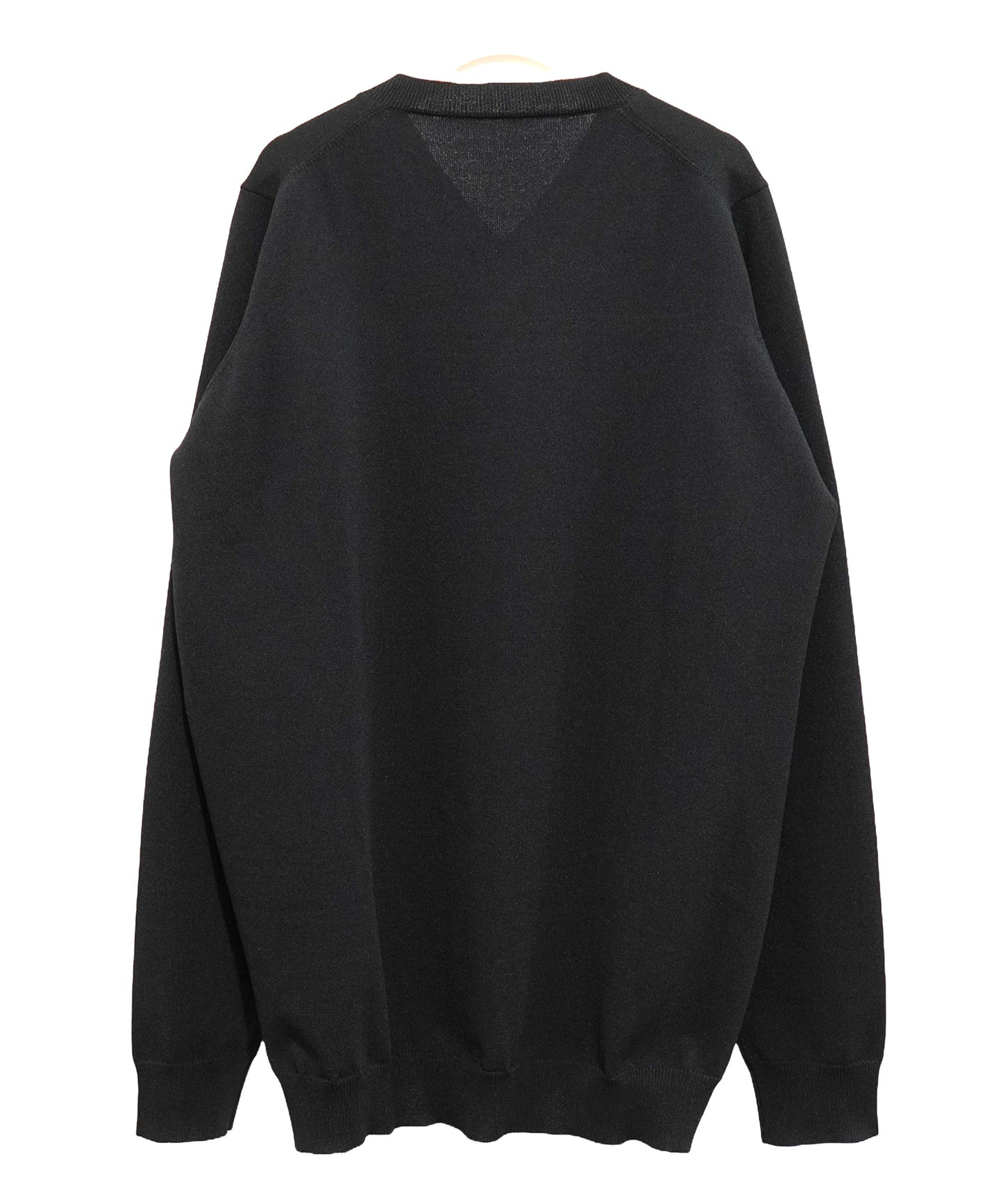 PRINT V-NECK KNIT