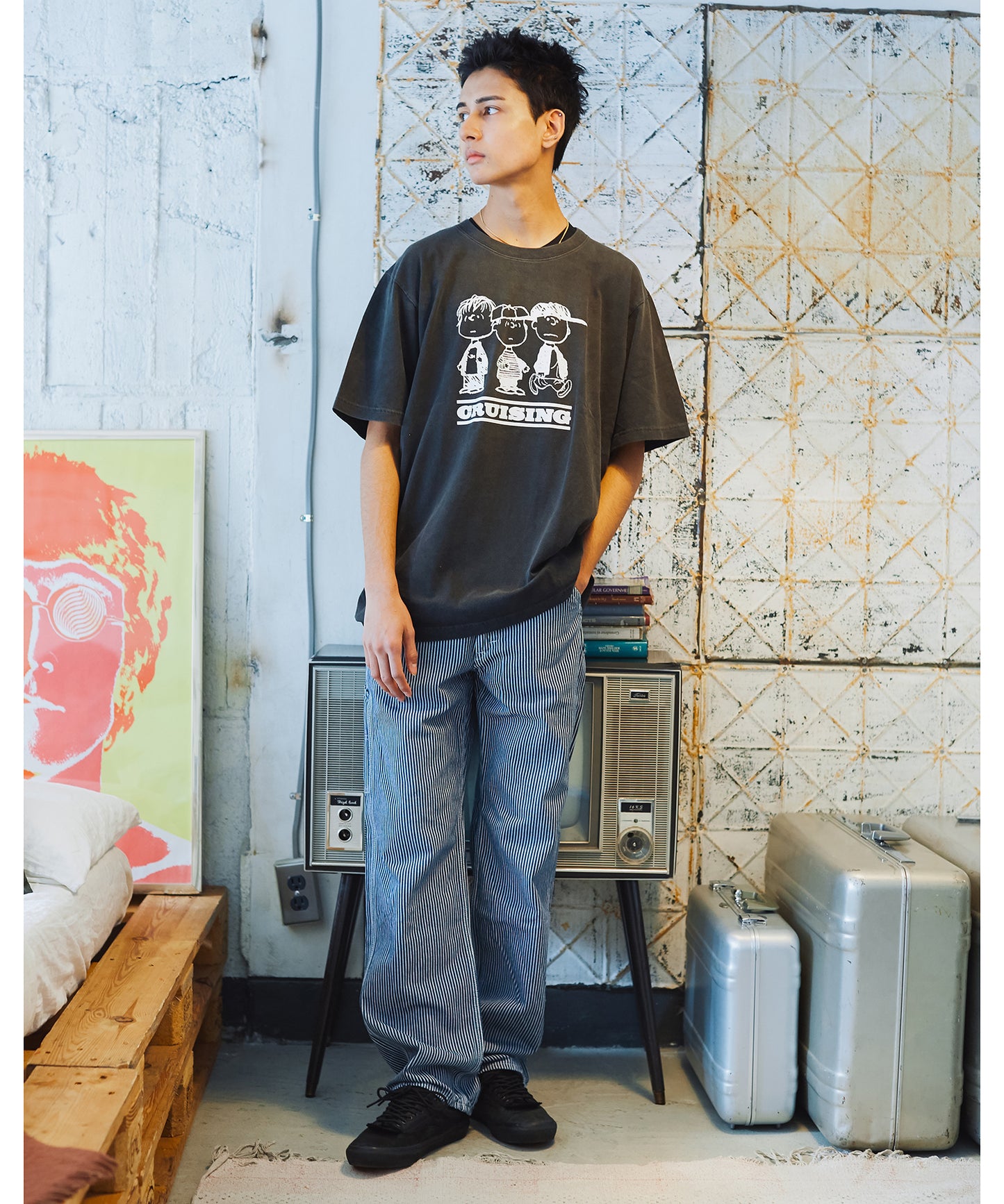 ANLIO × STOF Cruise Tee × MULTI USE AROMA SPRAY 「Night Walker」