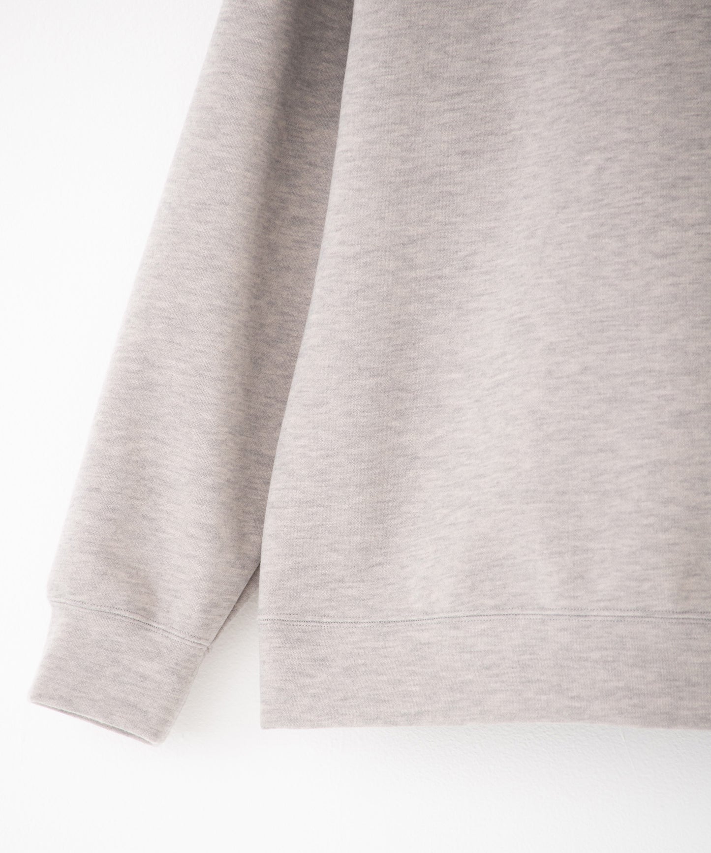 knit melton skipper sweater