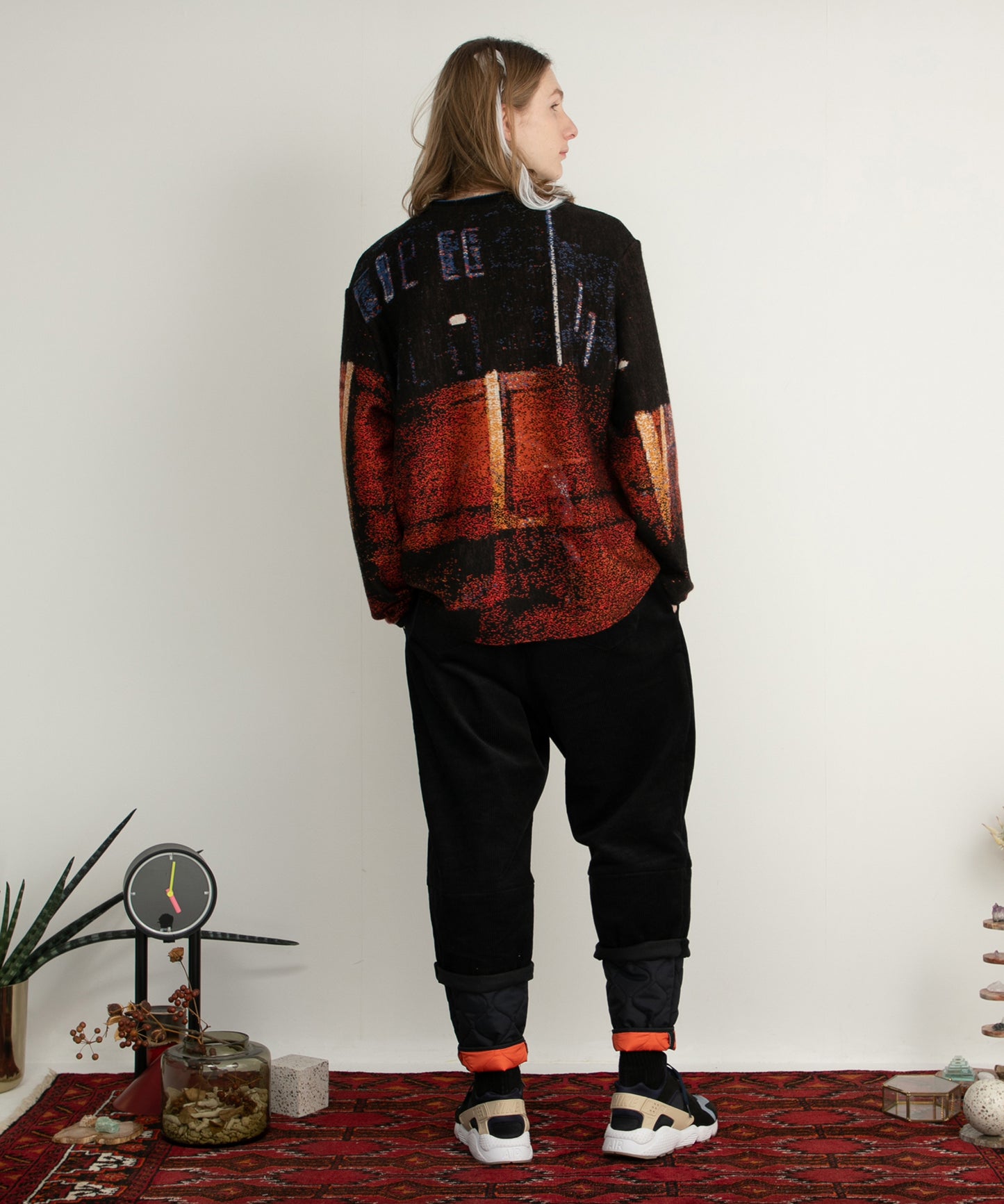 Double Exposure Knit Sweater