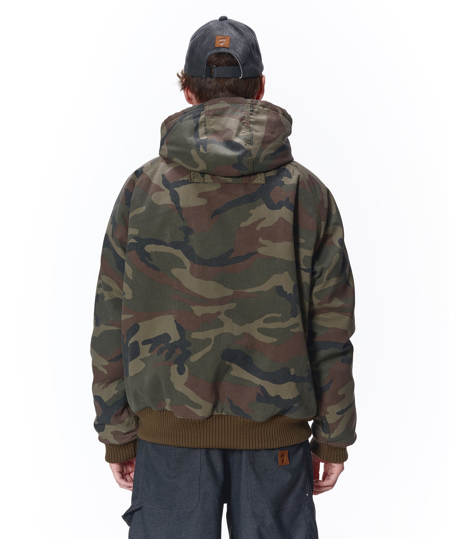 FADE CAMO NYLON PARKA