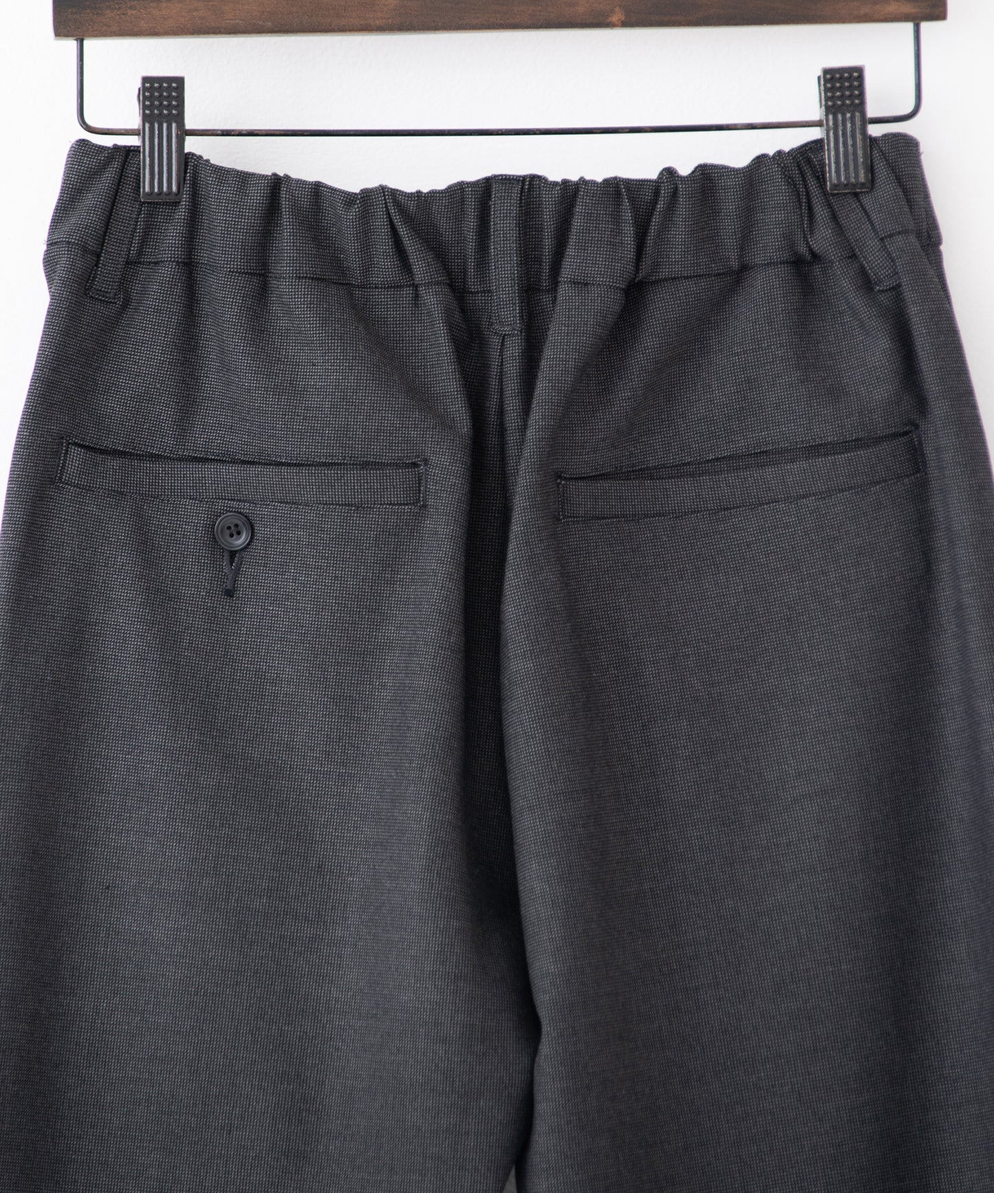 gabardine tapered slacks