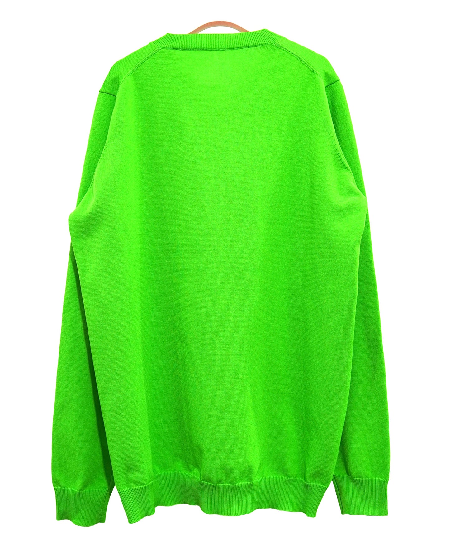 PRINT V-NECK KNIT