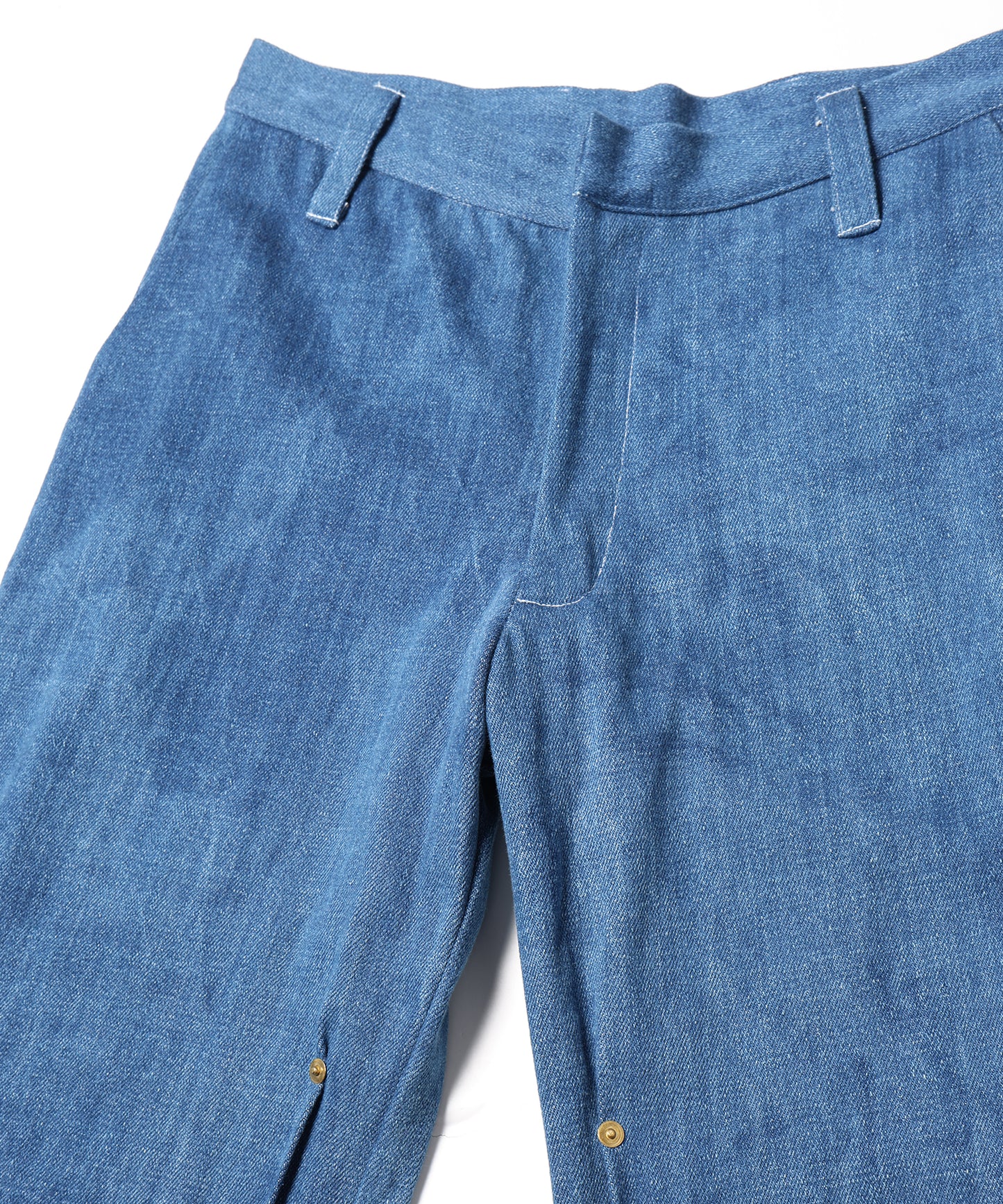 【 Marche Fleur 】Square Flare Denim Pants