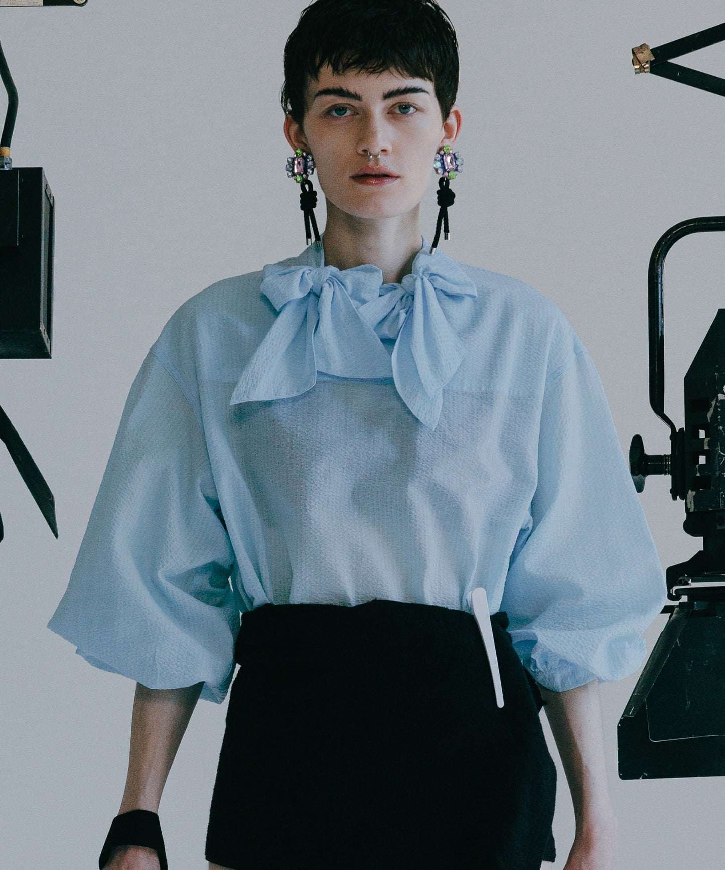 DOUBLE RIBBON SHIRT