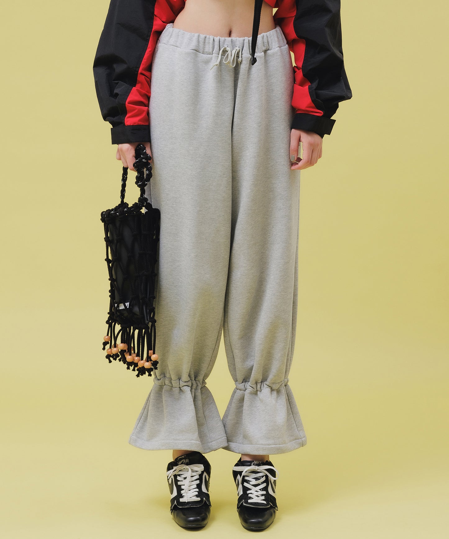 RIBBON SWEAT PANTS