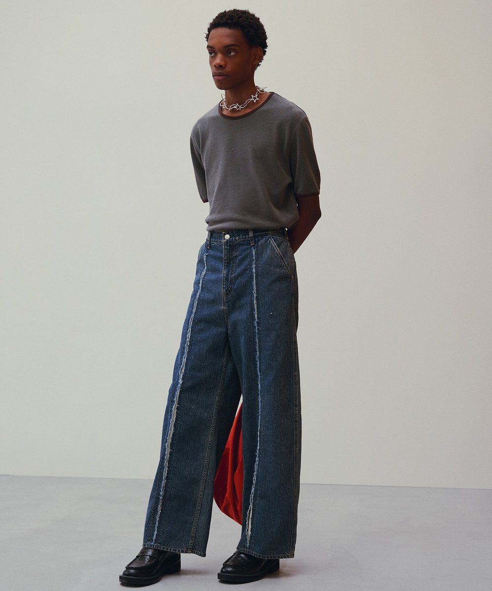 CUTTING WIDE DENIM – ANLIO（アンリオ） 