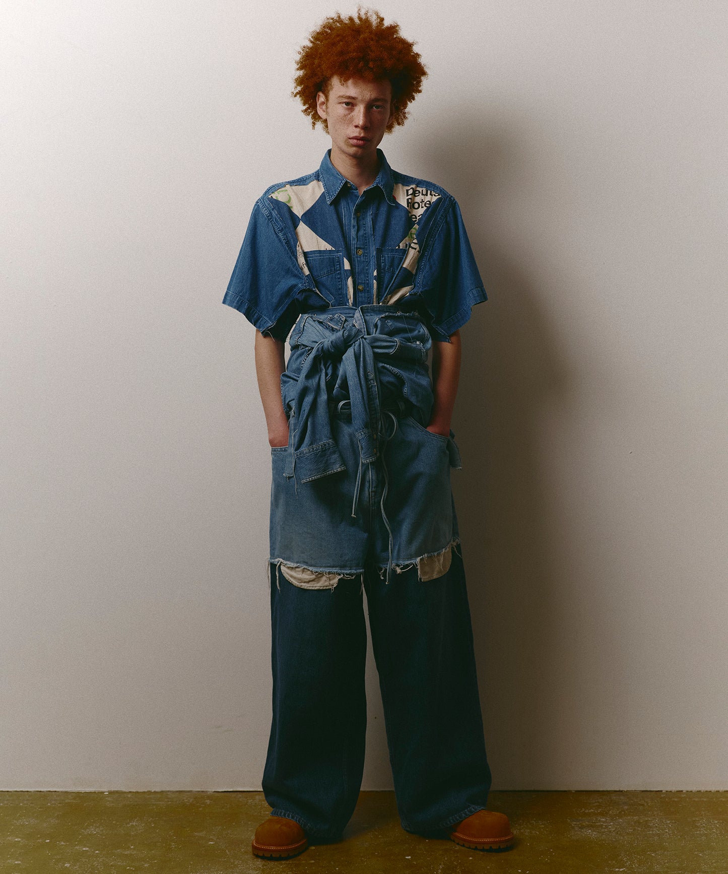 Eco Bag Patch Denim Shirts【商品納期 3月下旬】