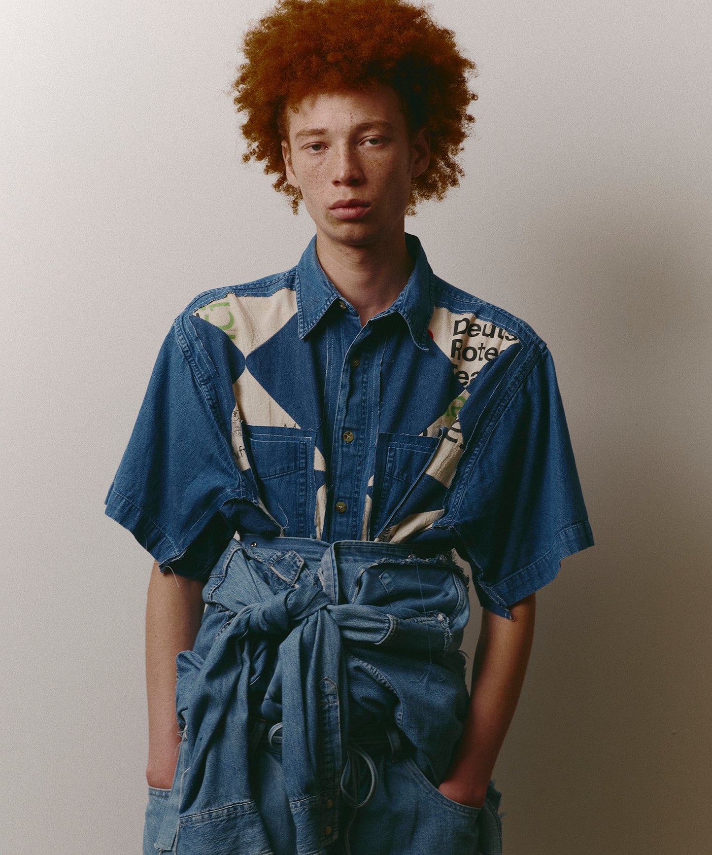 Eco Bag Patch Denim Shirts【商品納期 3月下旬】