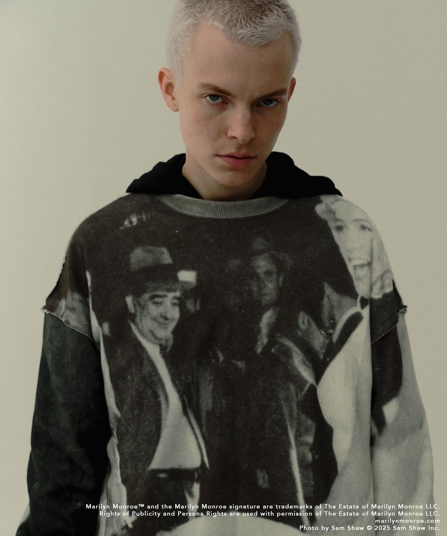 MARILYN MONROE INKJET PRINT SWEAT – ANLIO（アンリオ）