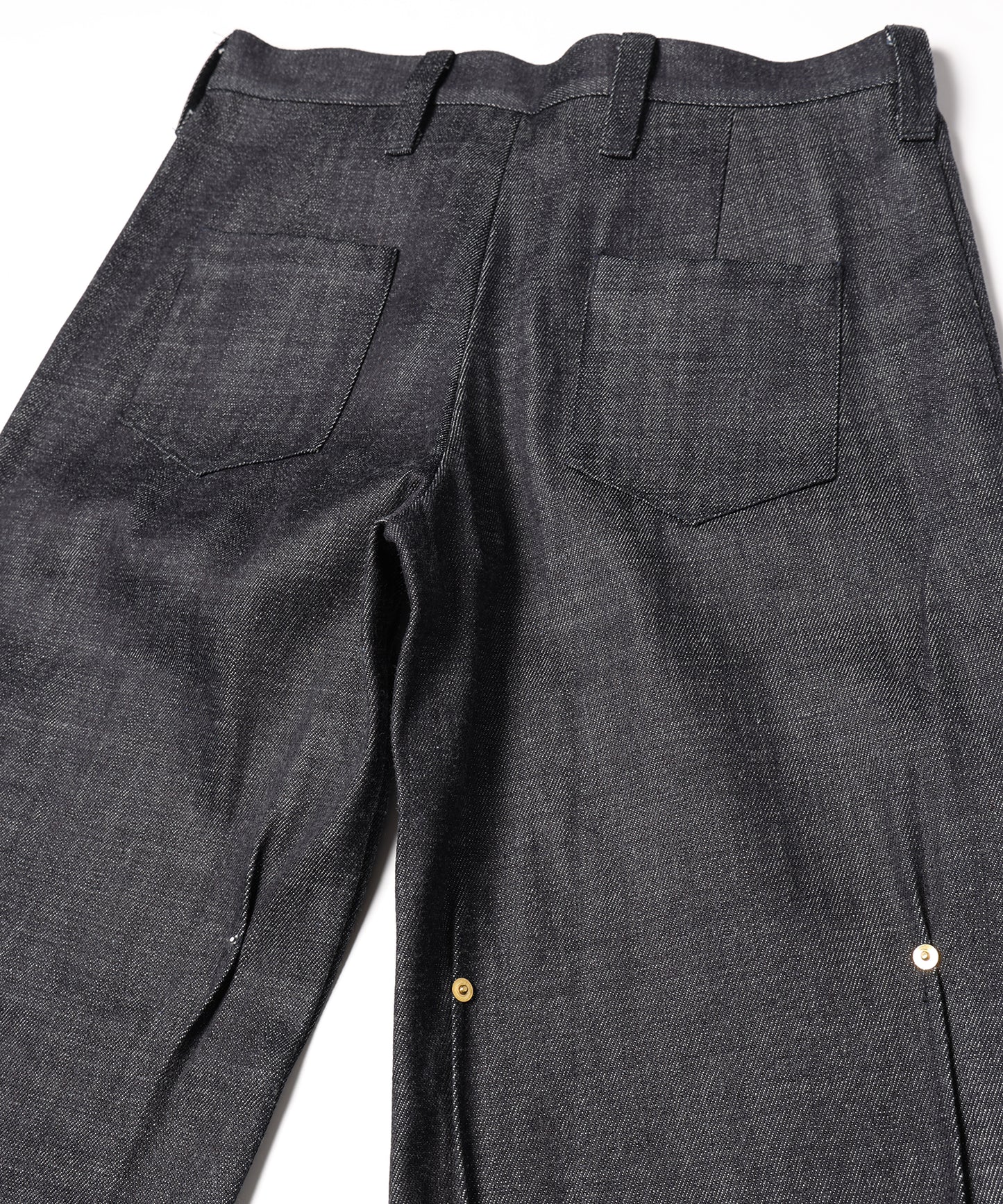【 Marche Fleur 】Square Flare Denim Pants