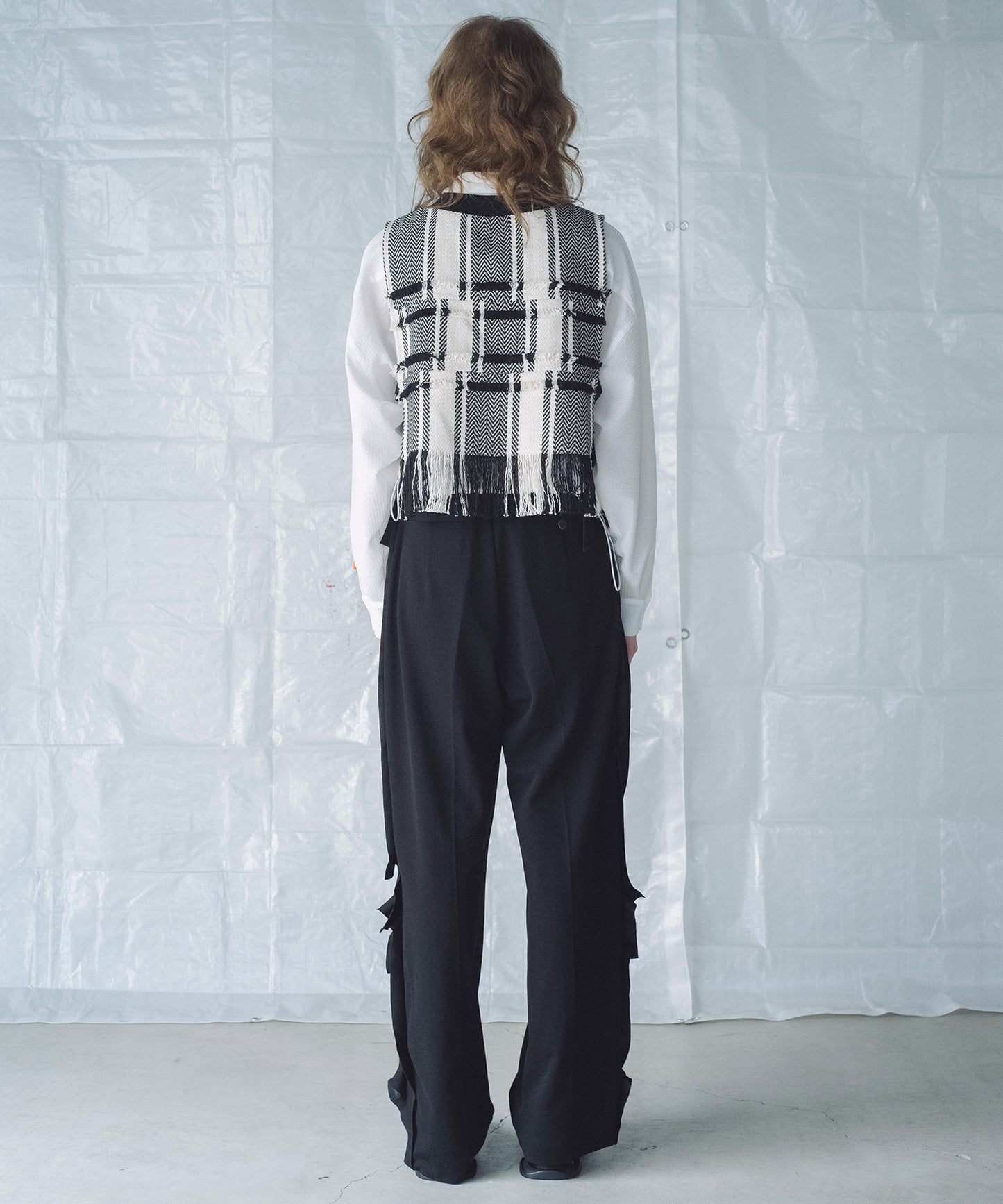 SQUARE FRILL PANTS / スクエアフリルパンツ 【納期6月中旬】