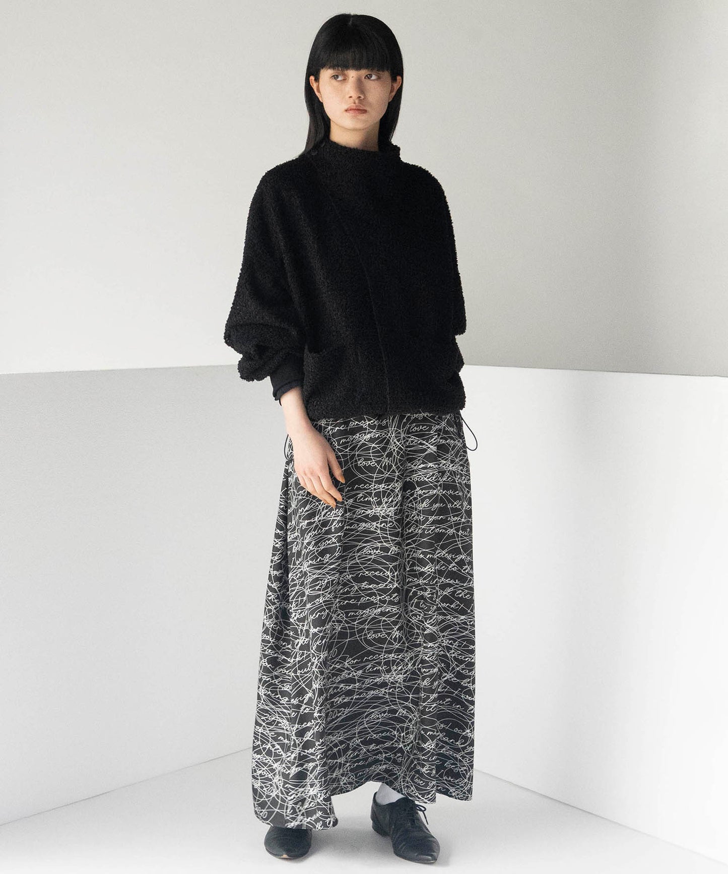 FEATHER LACE BLOUSON