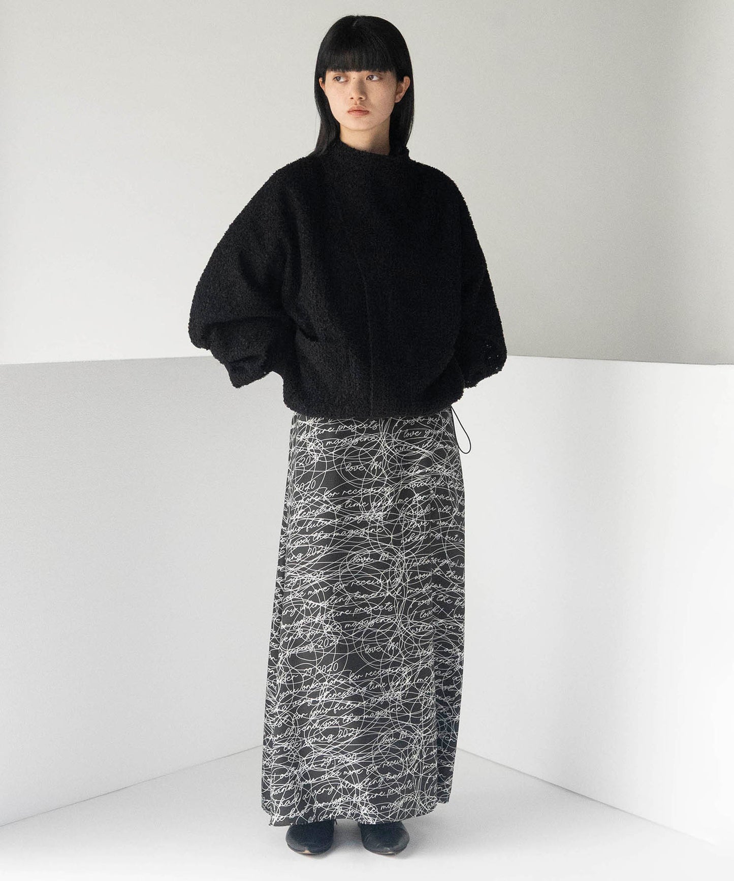 FEATHER LACE BLOUSON