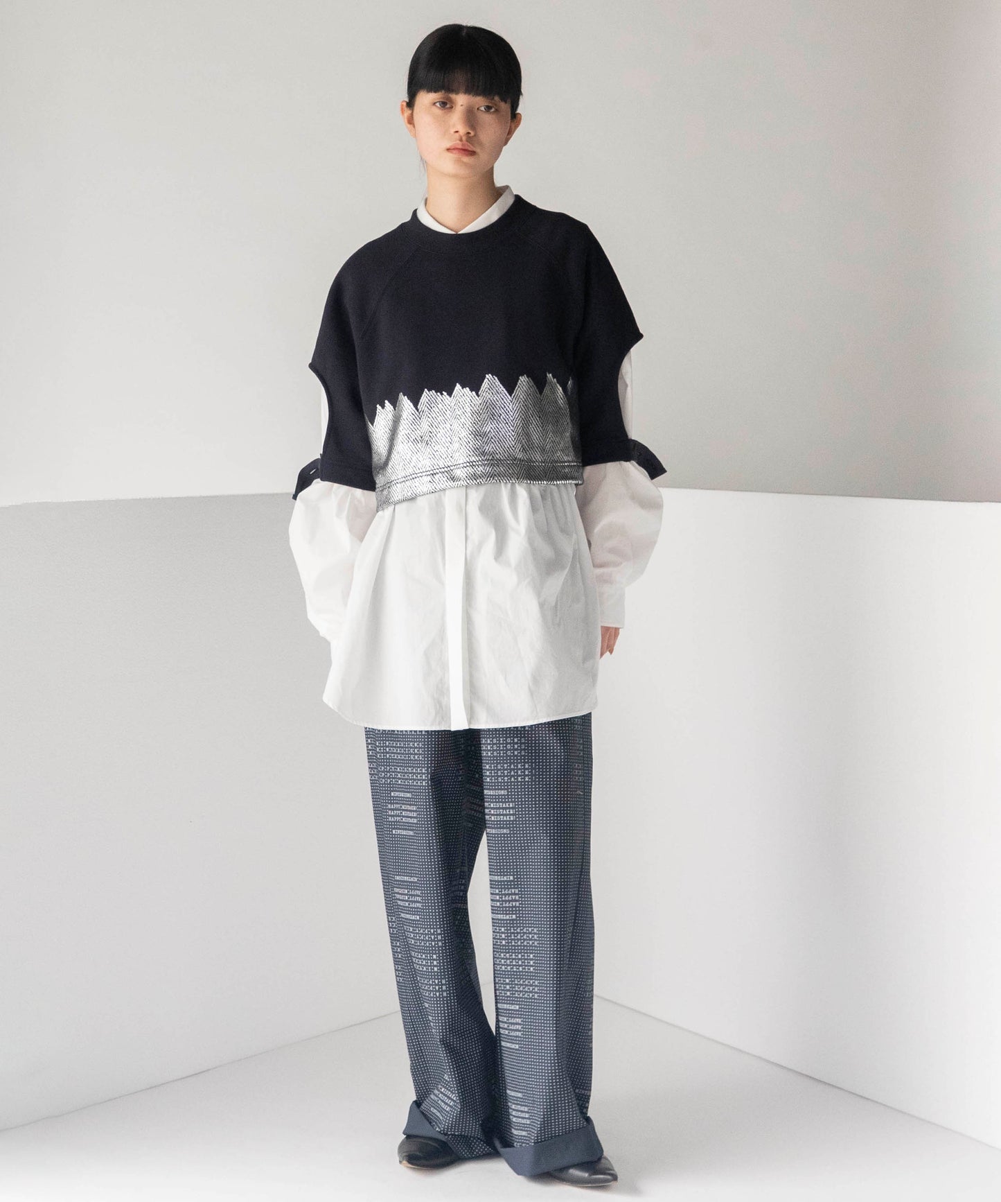 HERINGBORN FOIL SWEAT 【納期5月下旬】