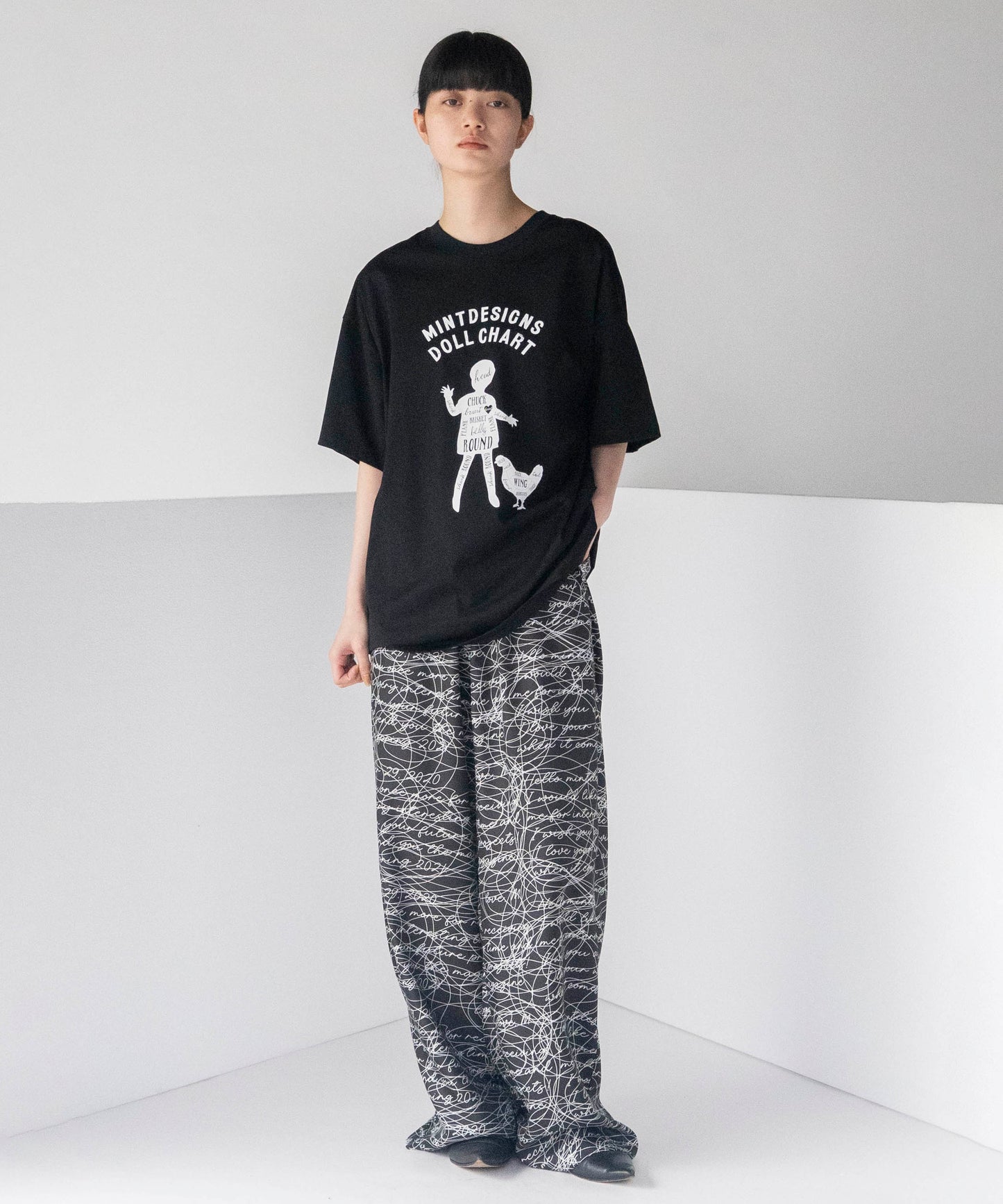 DOLL CHART T-SHIRT 【納期5月下旬】